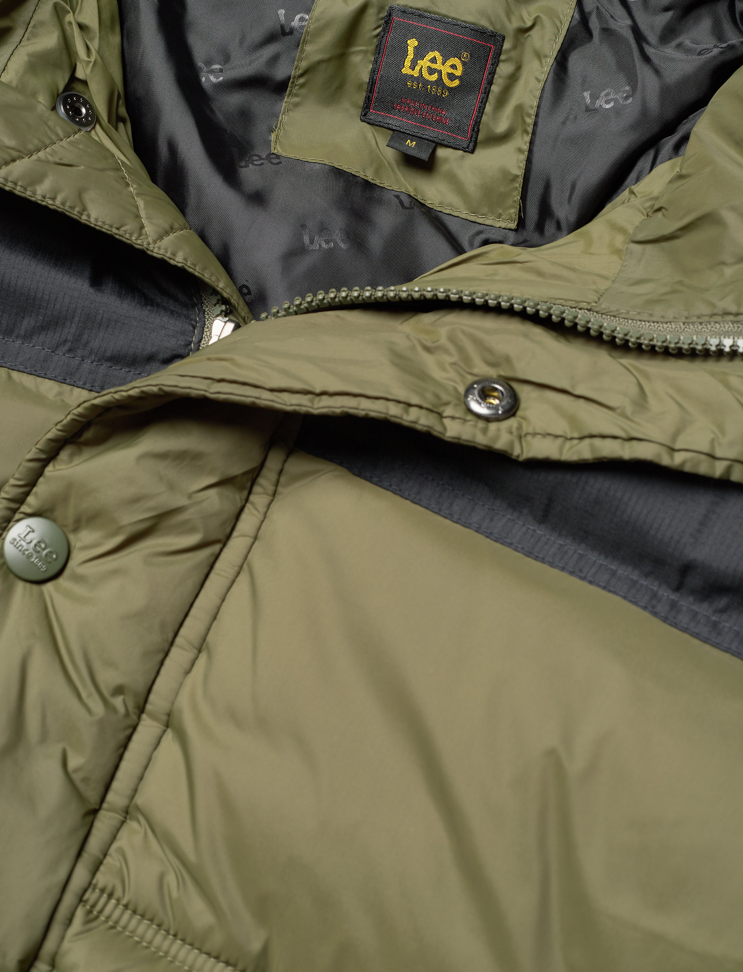 Lee Jeans - PUFFER JACKET - olive green - 4