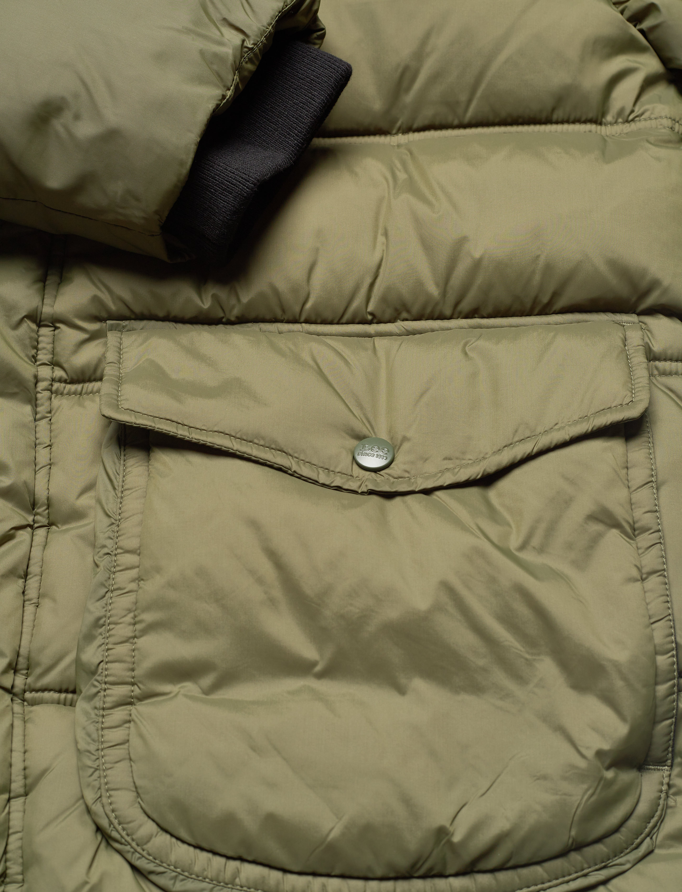Lee Jeans - PUFFER JACKET - olive green - 5