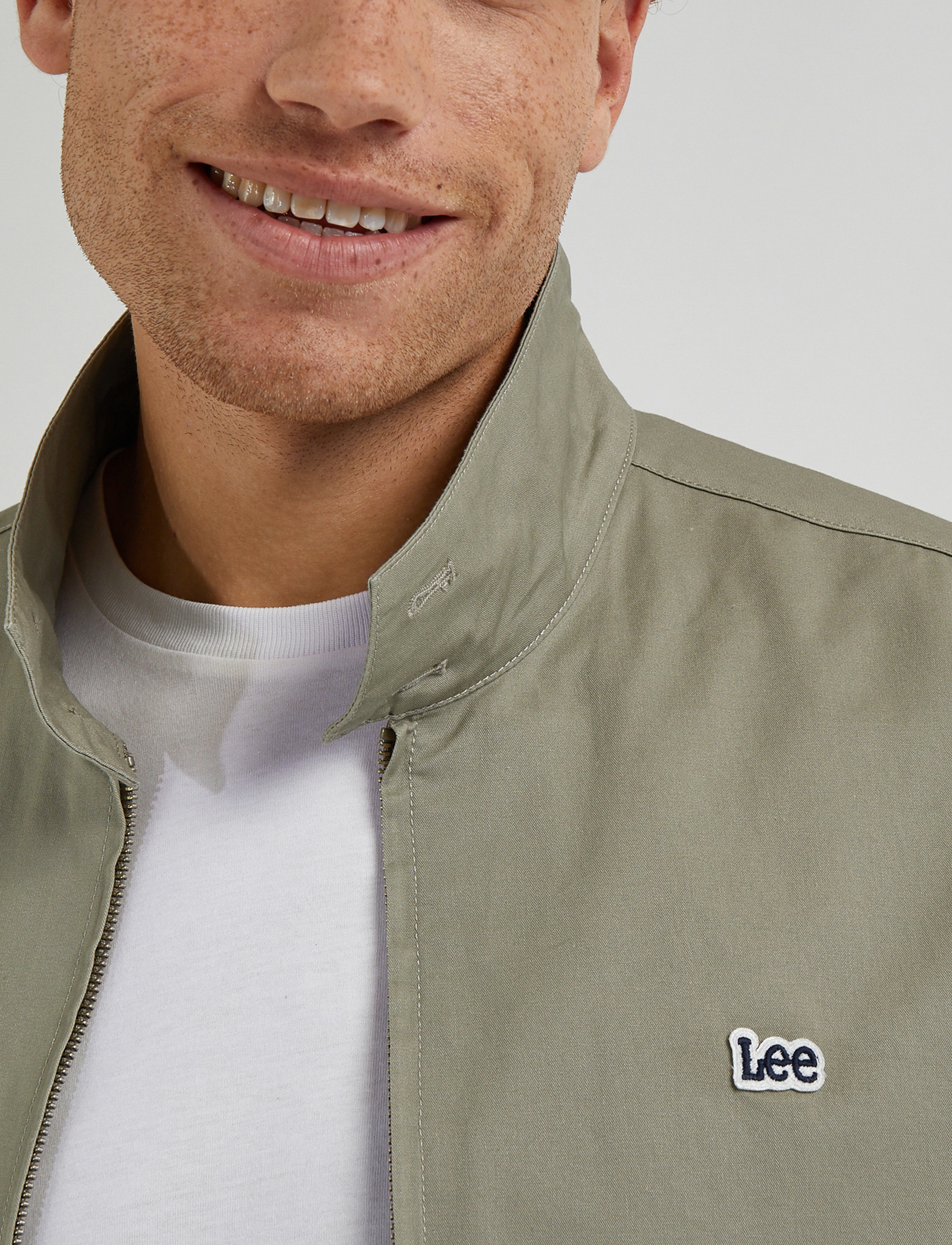 Lee Jeans - HARRINGTON JACKET - mushroom - 5