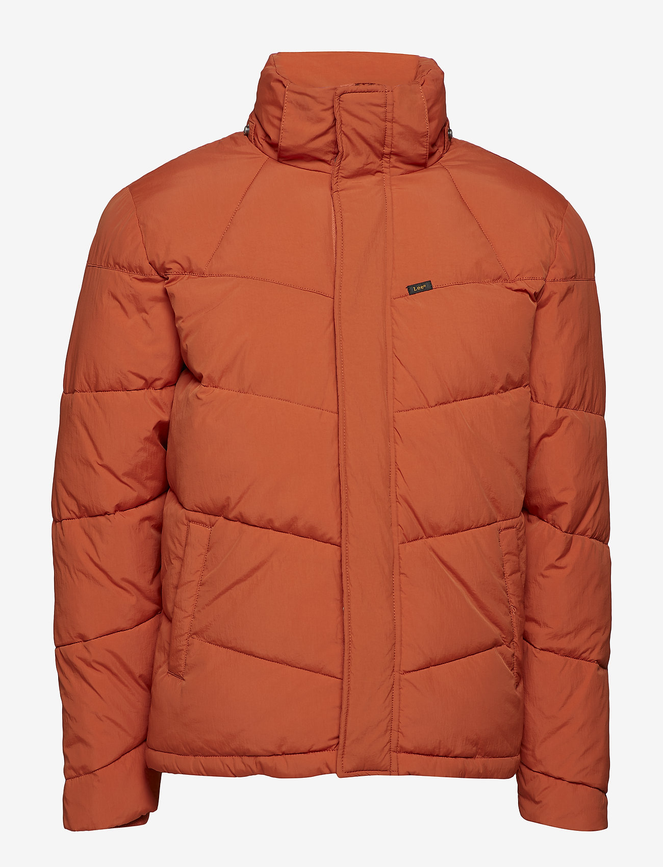 Lee Jeans - PUFFER - rust orange - 2