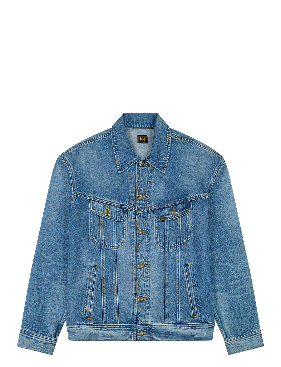Lee Jeans - RELAXED RIDER JACKET - voodrita teksatagid - sandstorm - 1