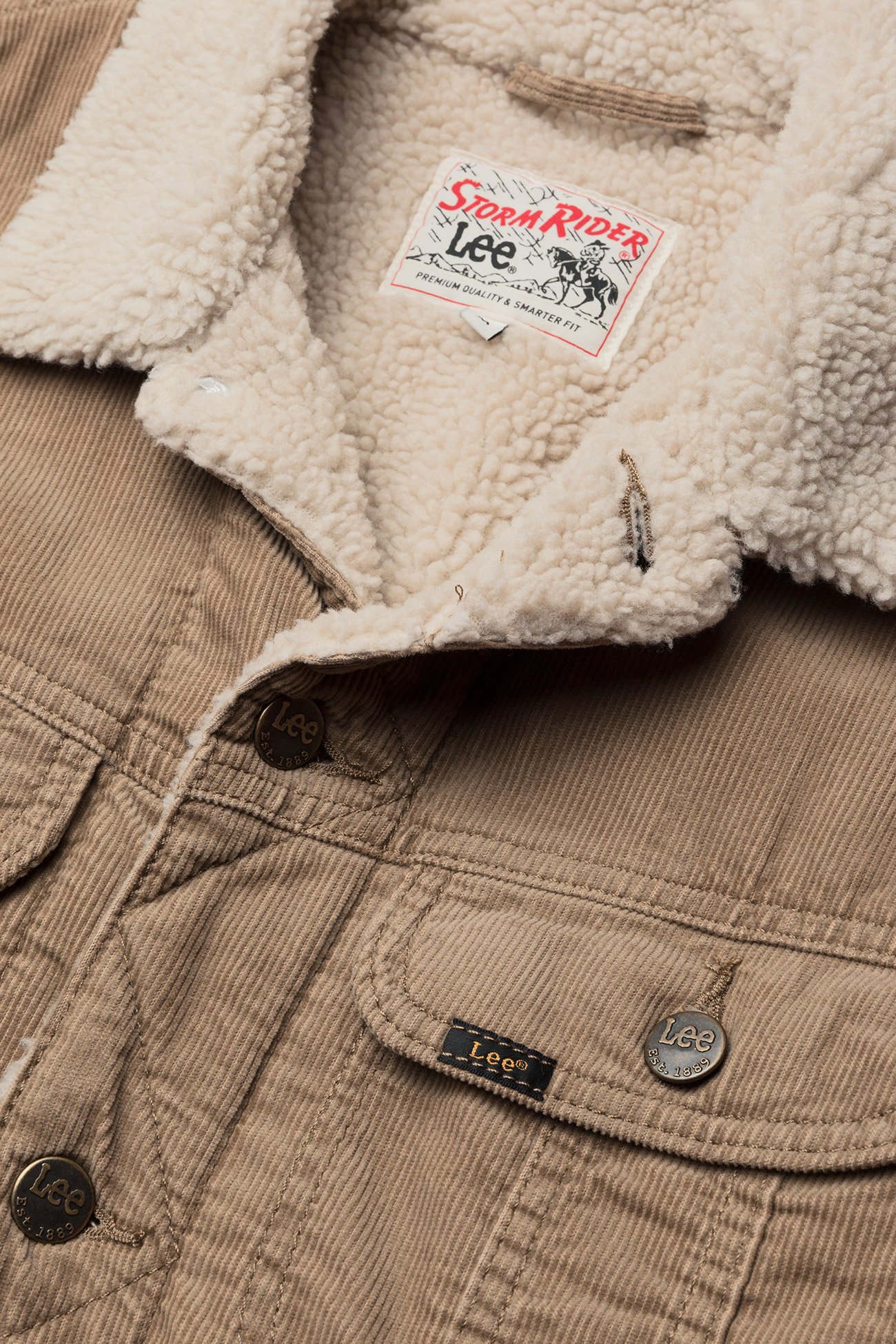 Lee Jeans - SHERPA RIDER - antilope - 3