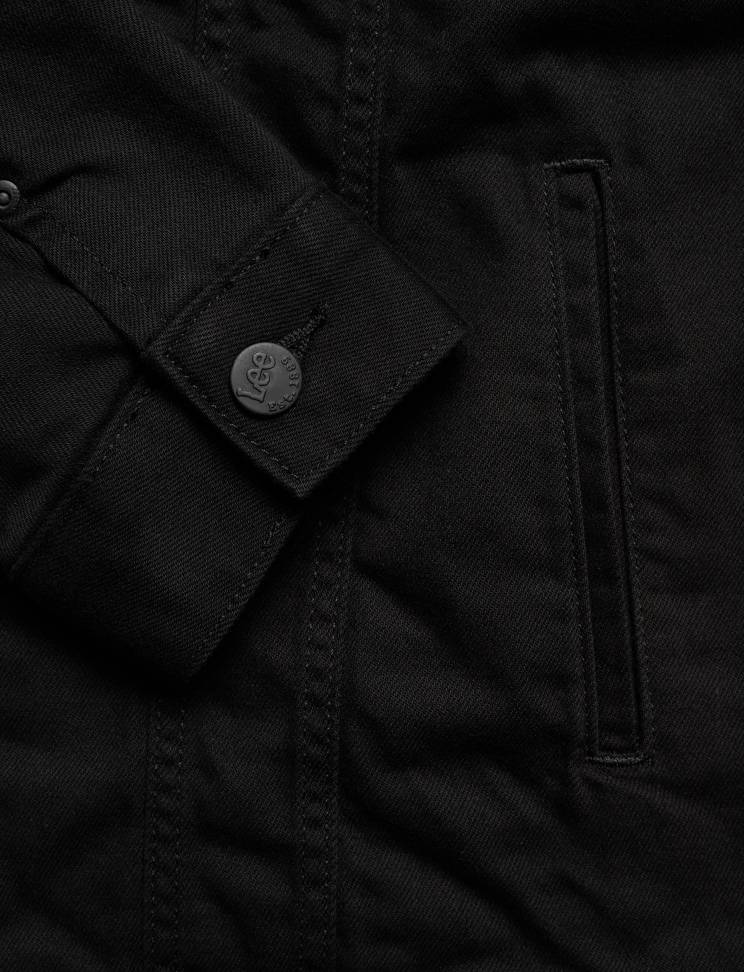 Lee Jeans - SHERPA RIDER - black rinse - 3