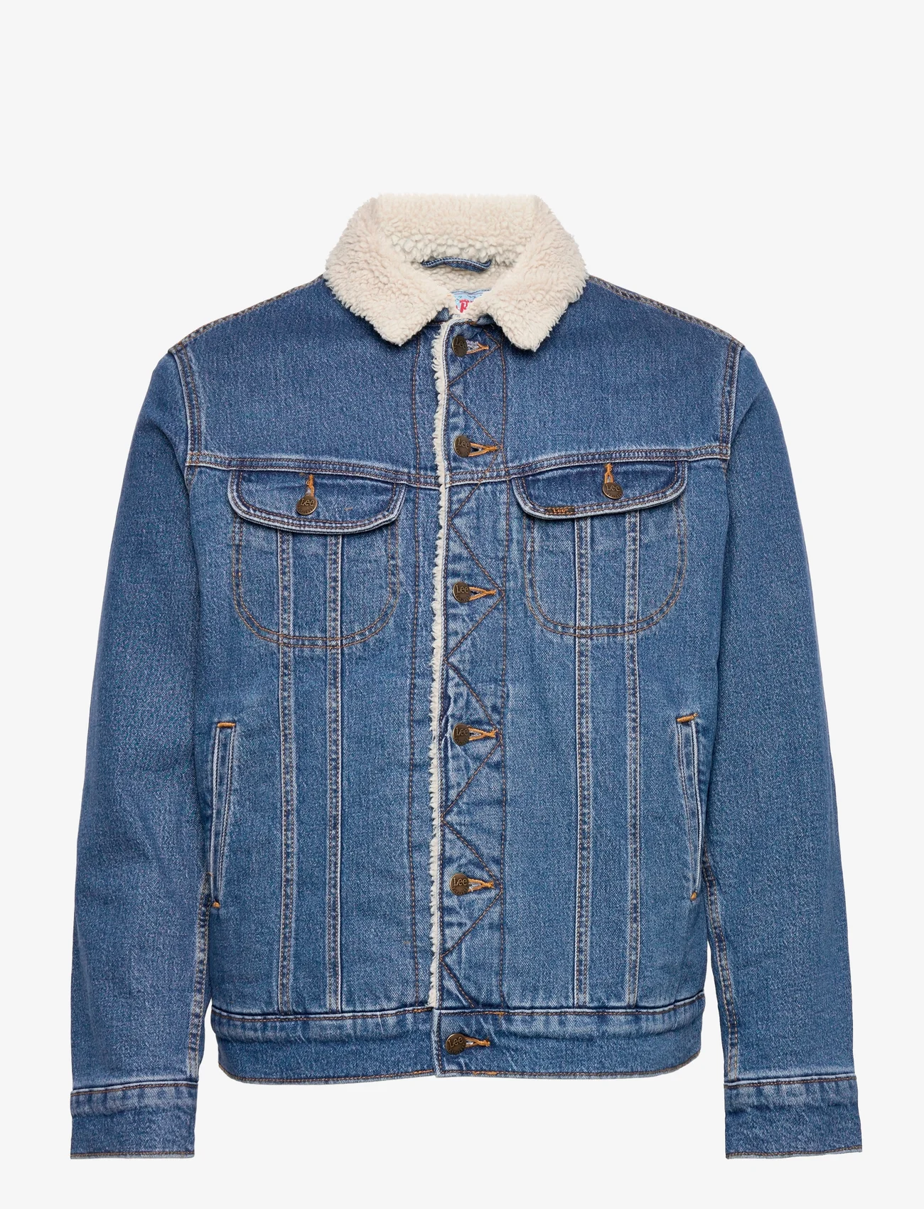 Lee Jeans Sherpa Jacket (Azure), ( €) | Large selection of outlet-styles  