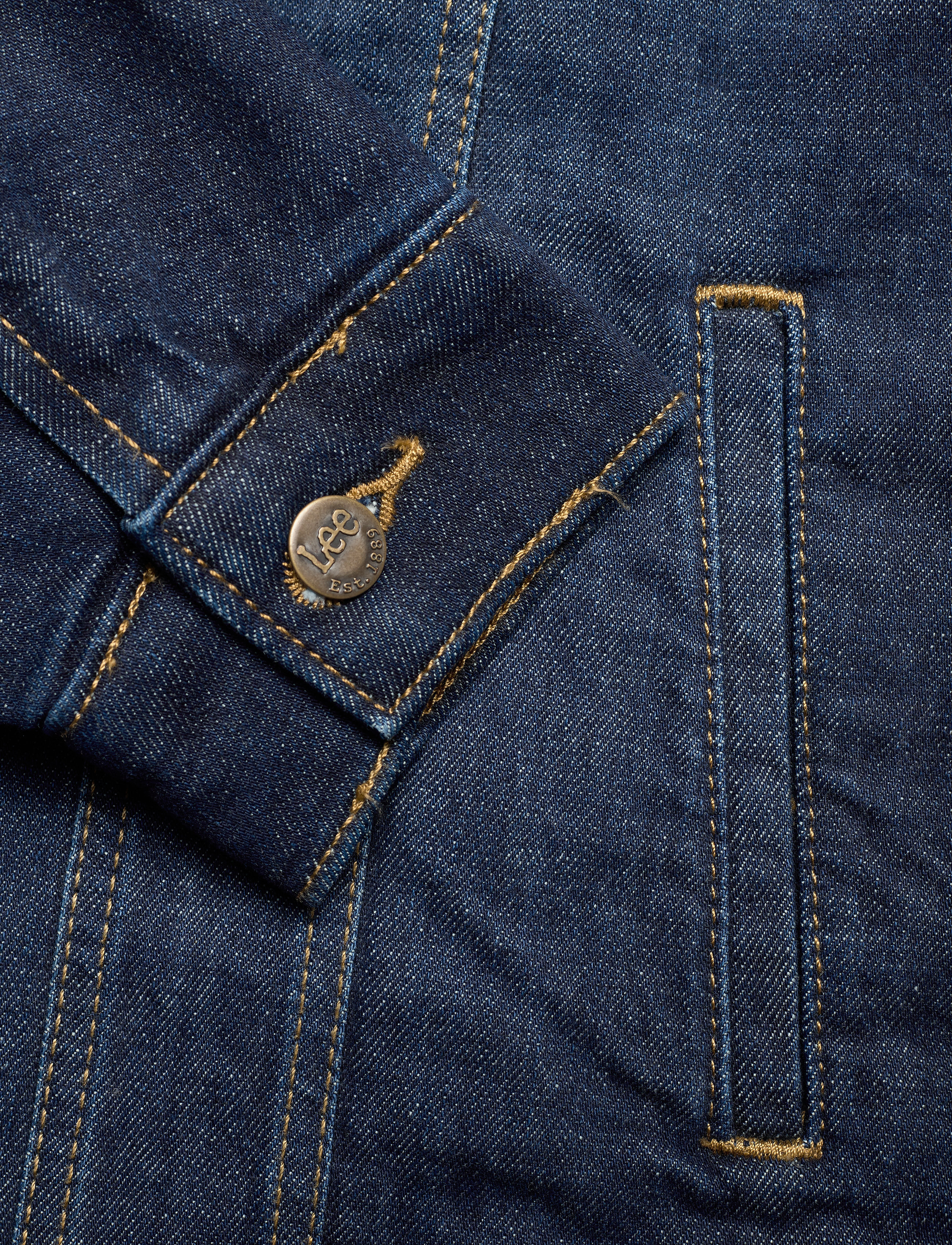 Lee Jeans - SHERPA JACKET - deep kansas - 3
