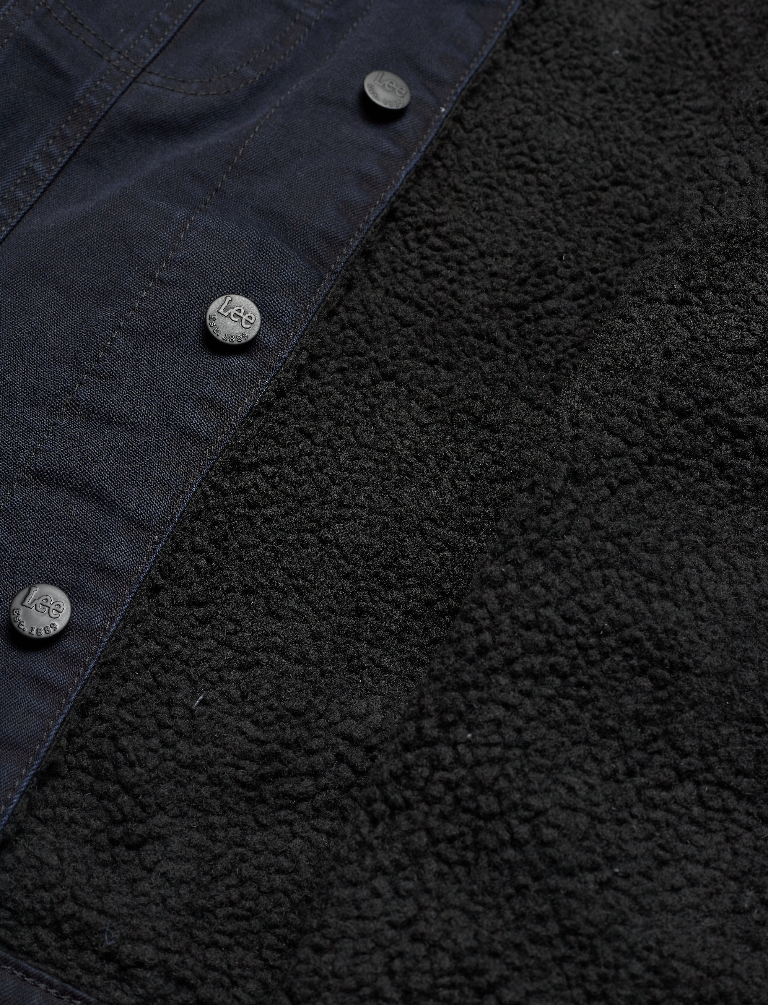 Lee Jeans - SHERPA JACKET - clean ballad - 4