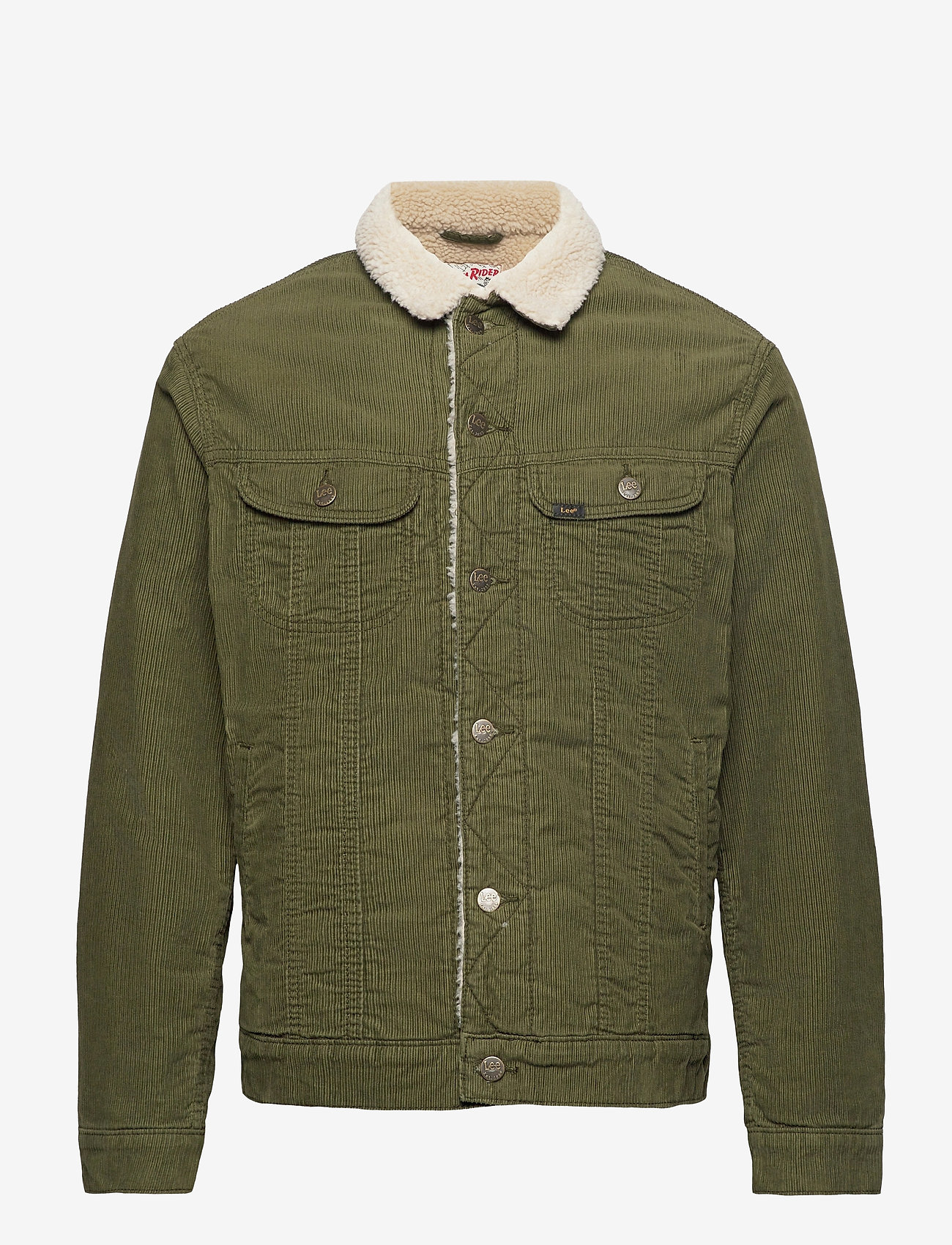 Lee Jeans - SHERPA JACKET - olive green - 1