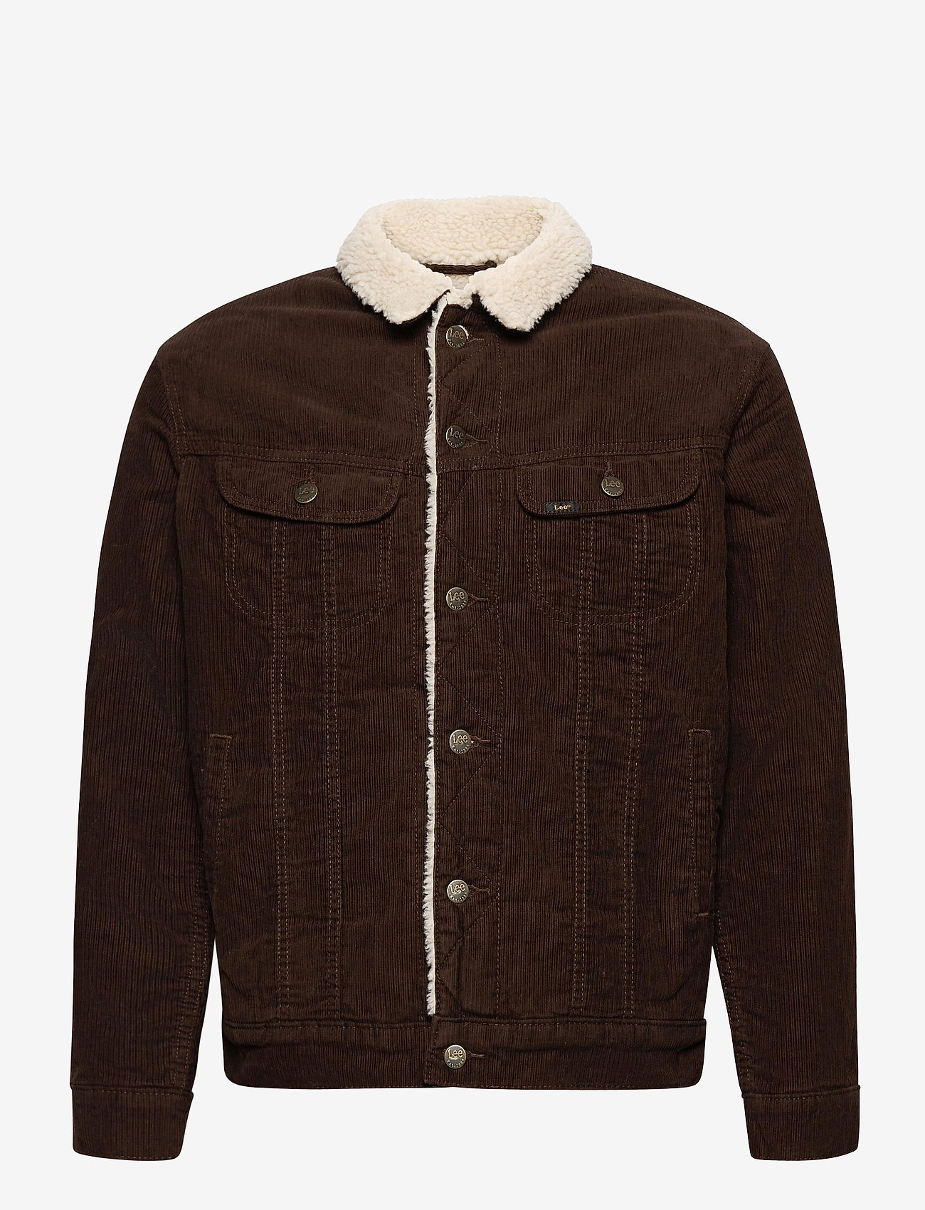 Lee Jeans - SHERPA JACKET - winter brown - 0