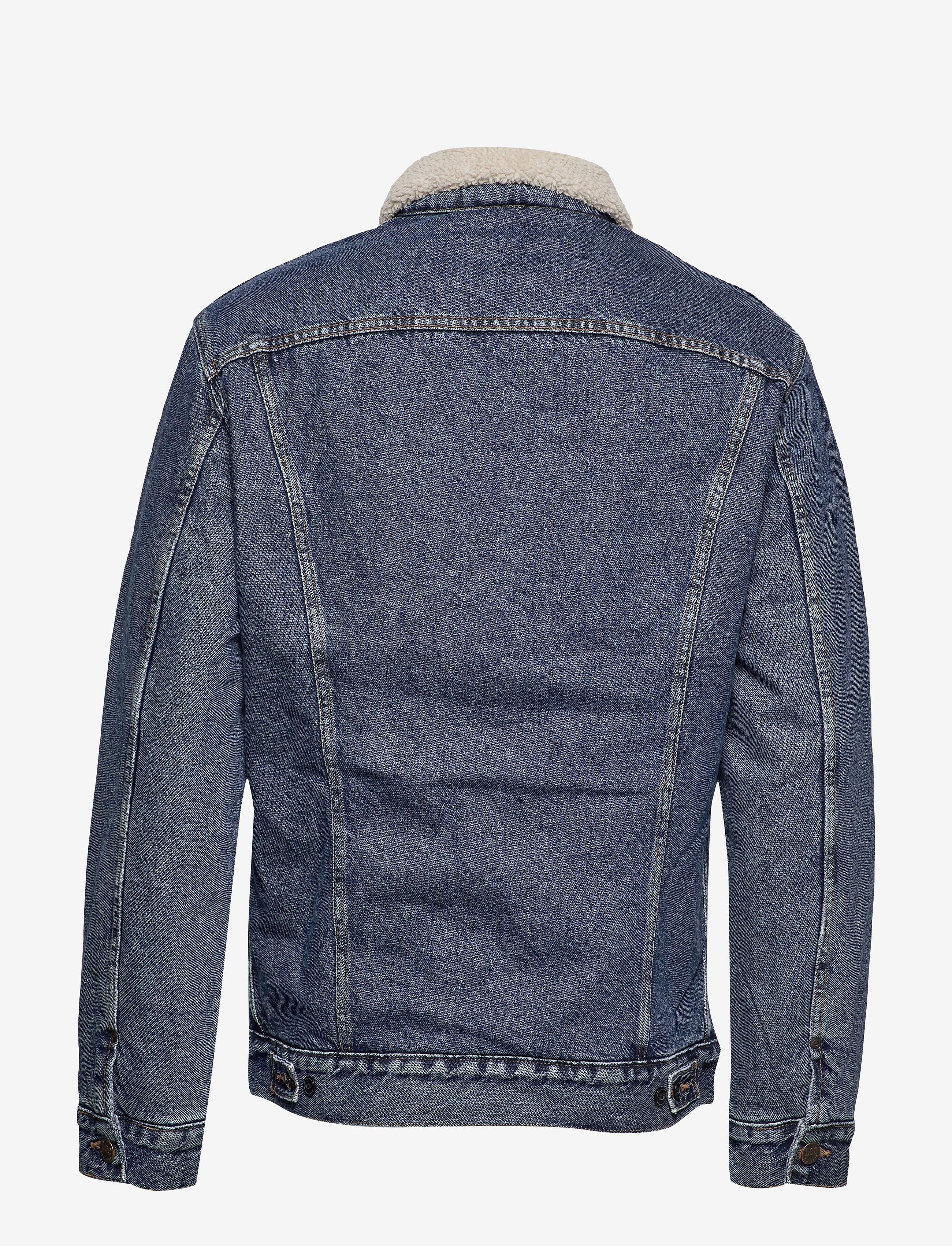Lee Jeans - SHERPA JACKET - dark stone - 1