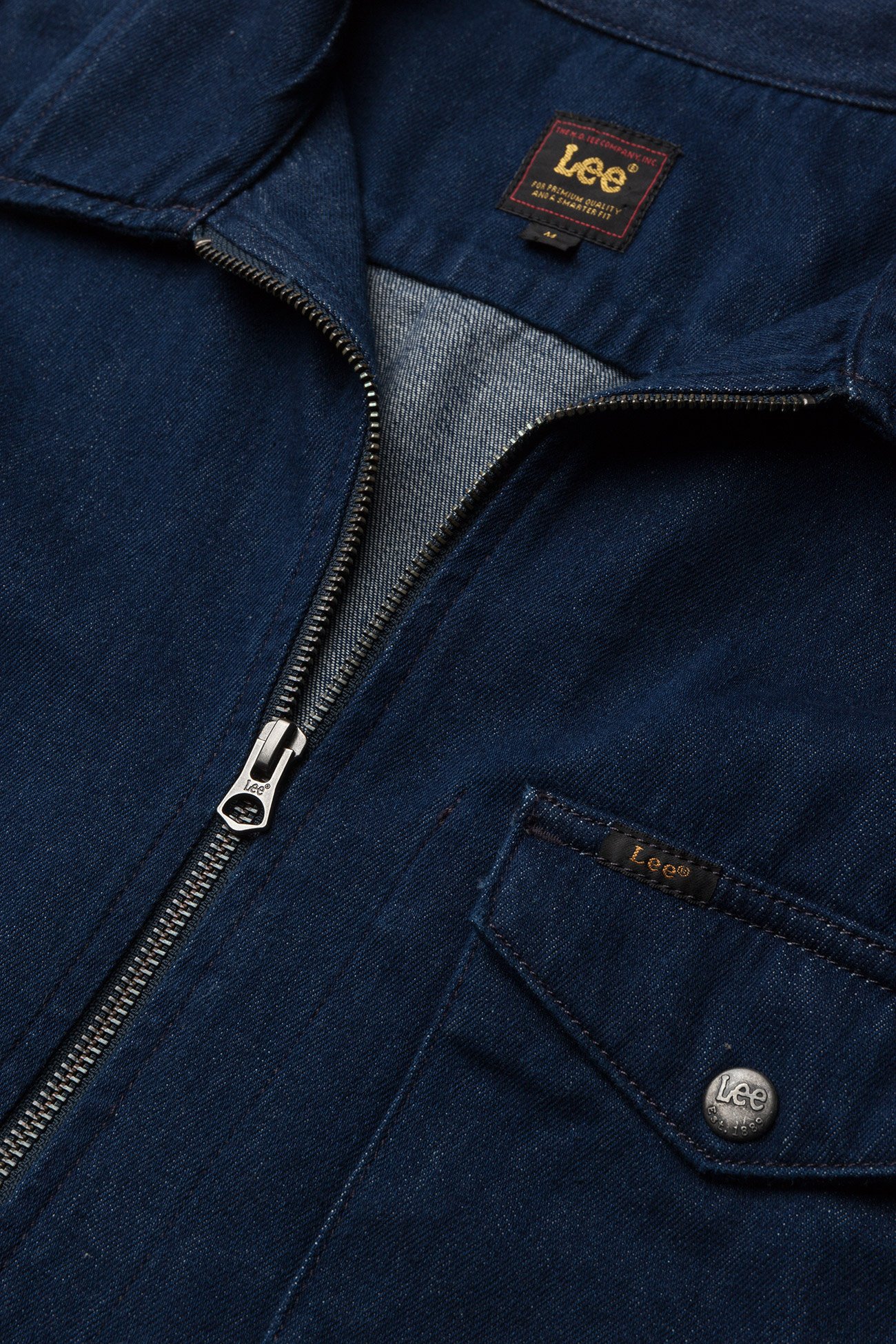 Lee Jeans - ZIP JACKET - rinse - 2