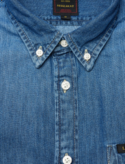 Lee Jeans - LEE BUTTON DOWN - denim shirts - tide blue - 6