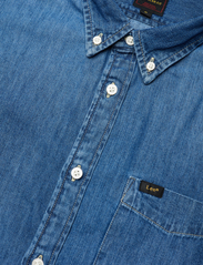 Lee Jeans - LEE BUTTON DOWN - džinsiniai marškiniai - tide blue - 7