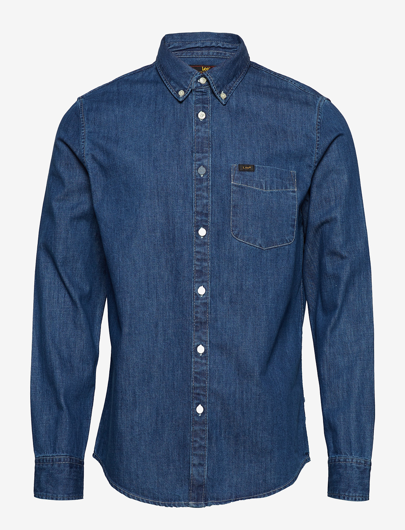 Lee Jeans - LEE BUTTON DOWN - dipped blue - 0