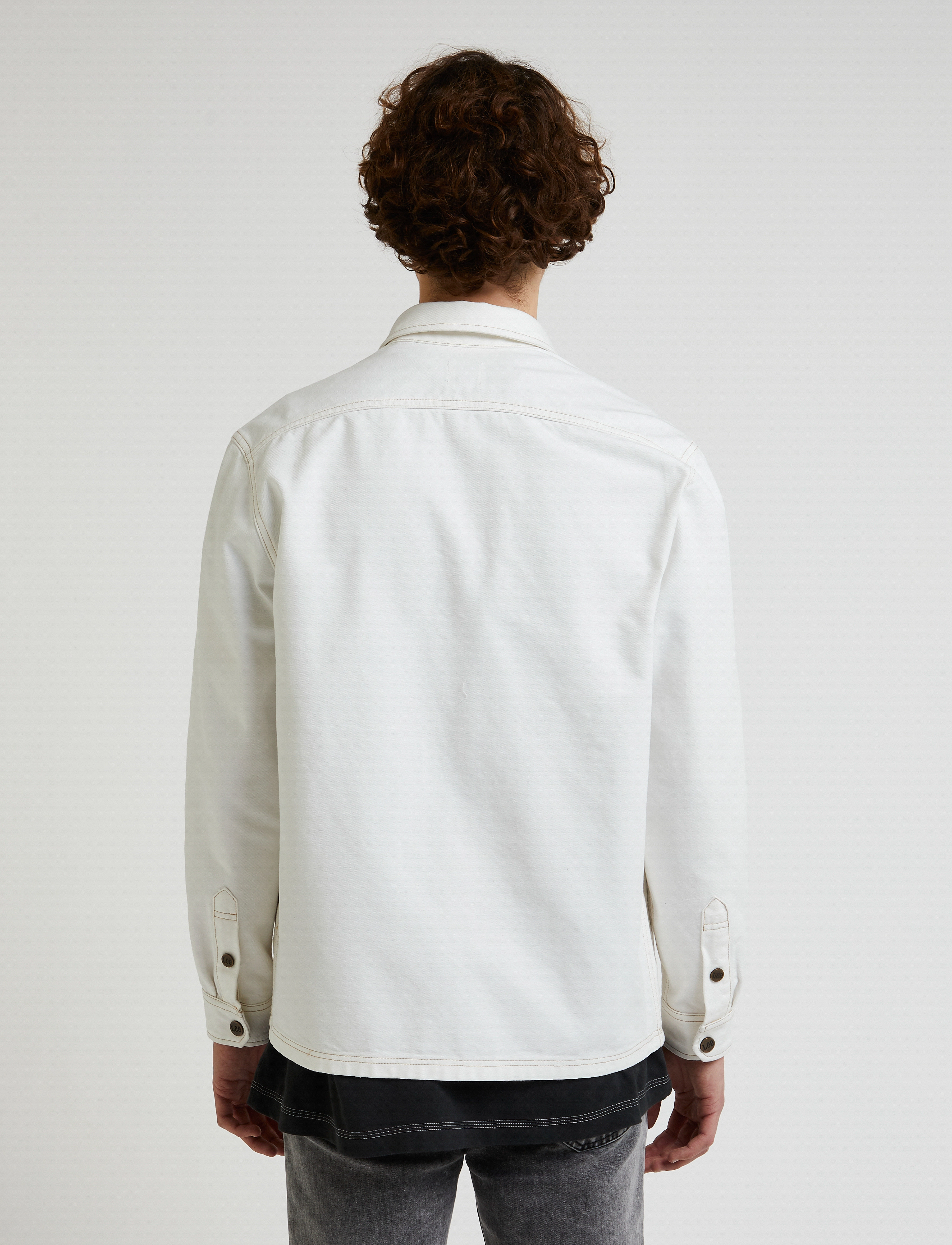 Lee Jeans - WORKWEAR OVERSHIRT - ecru - 4