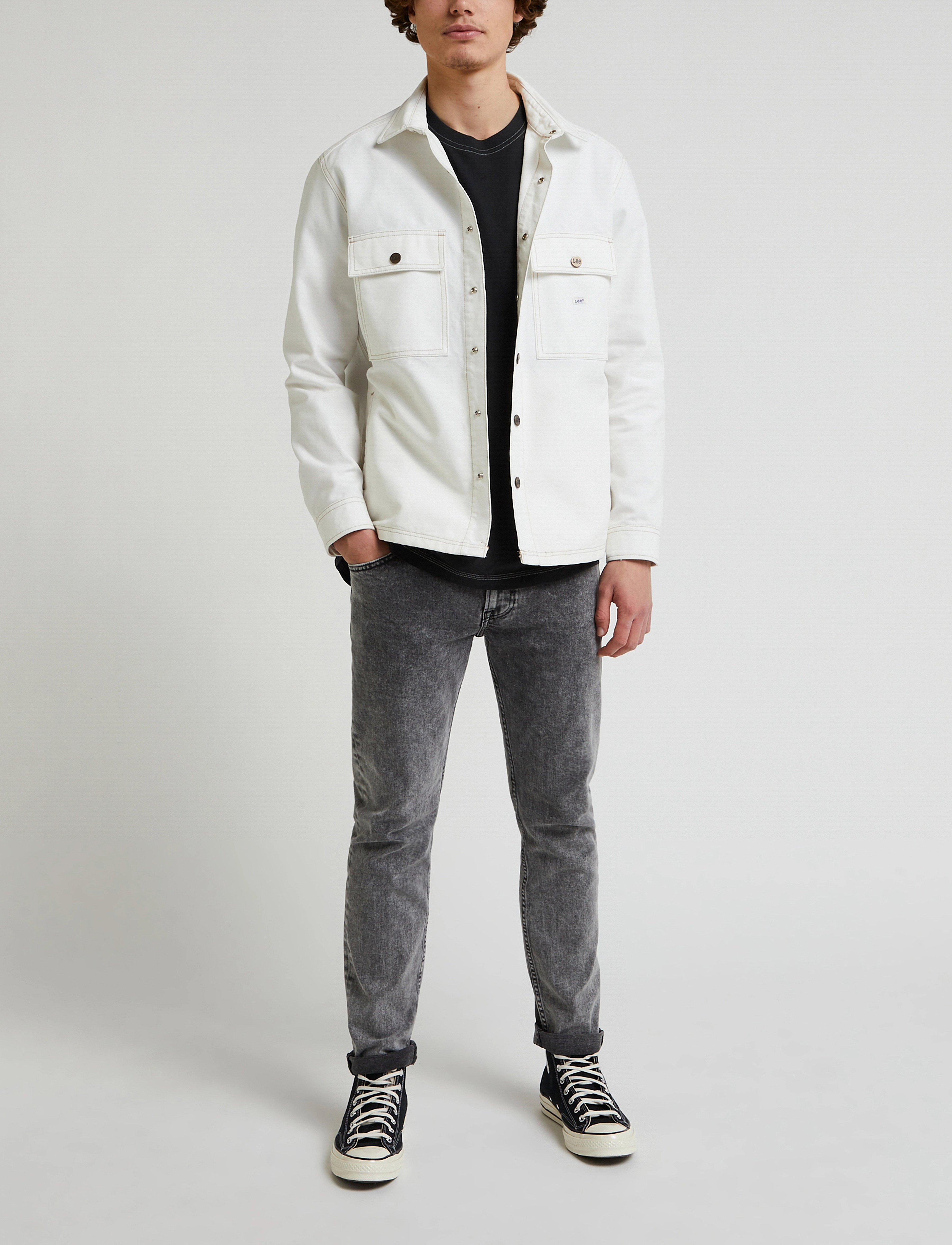 Lee Jeans - WORKWEAR OVERSHIRT - ecru - 5