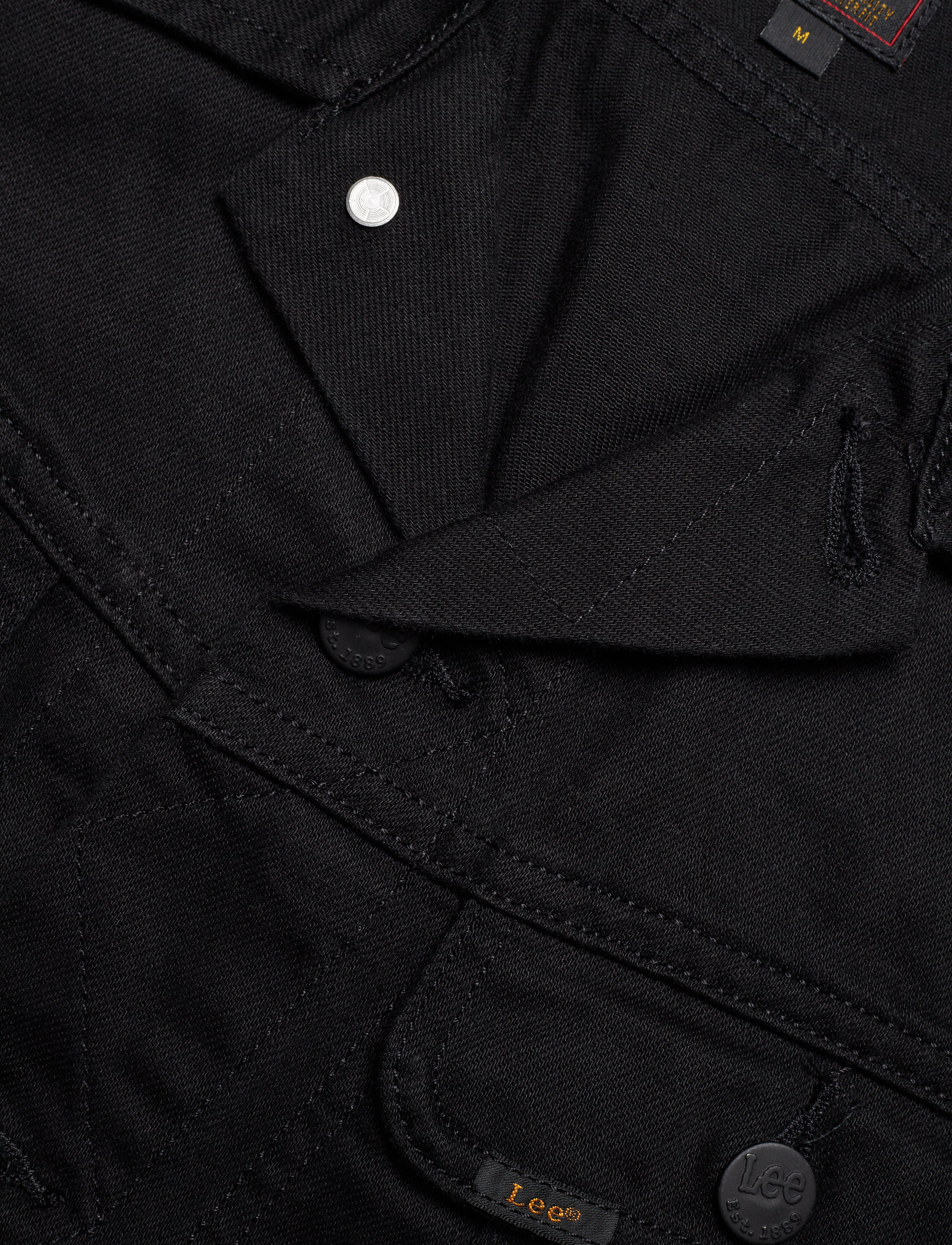 Lee Jeans - SLIM RIDER - black rinse - 2