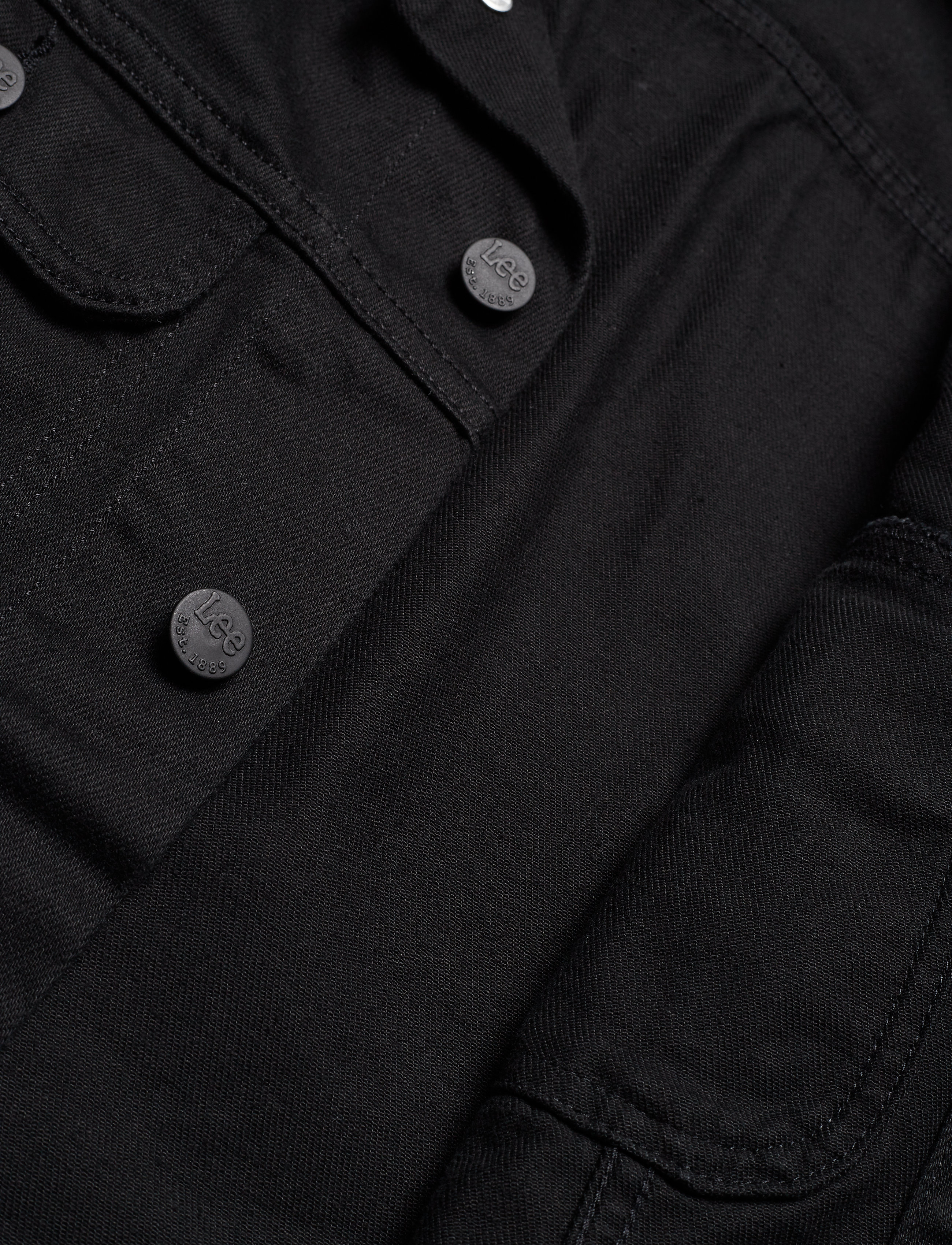 Lee Jeans - SLIM RIDER - black rinse - 3