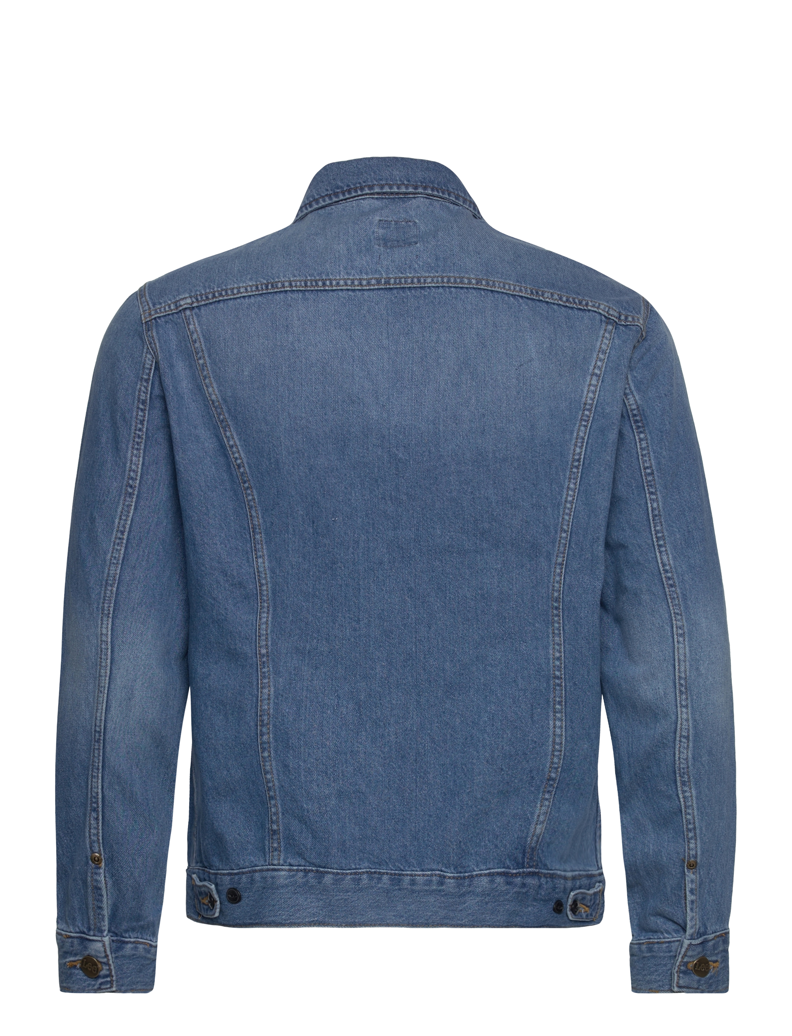 Lee Jeans - RIDER JACKET - blue bird mid worn - 1