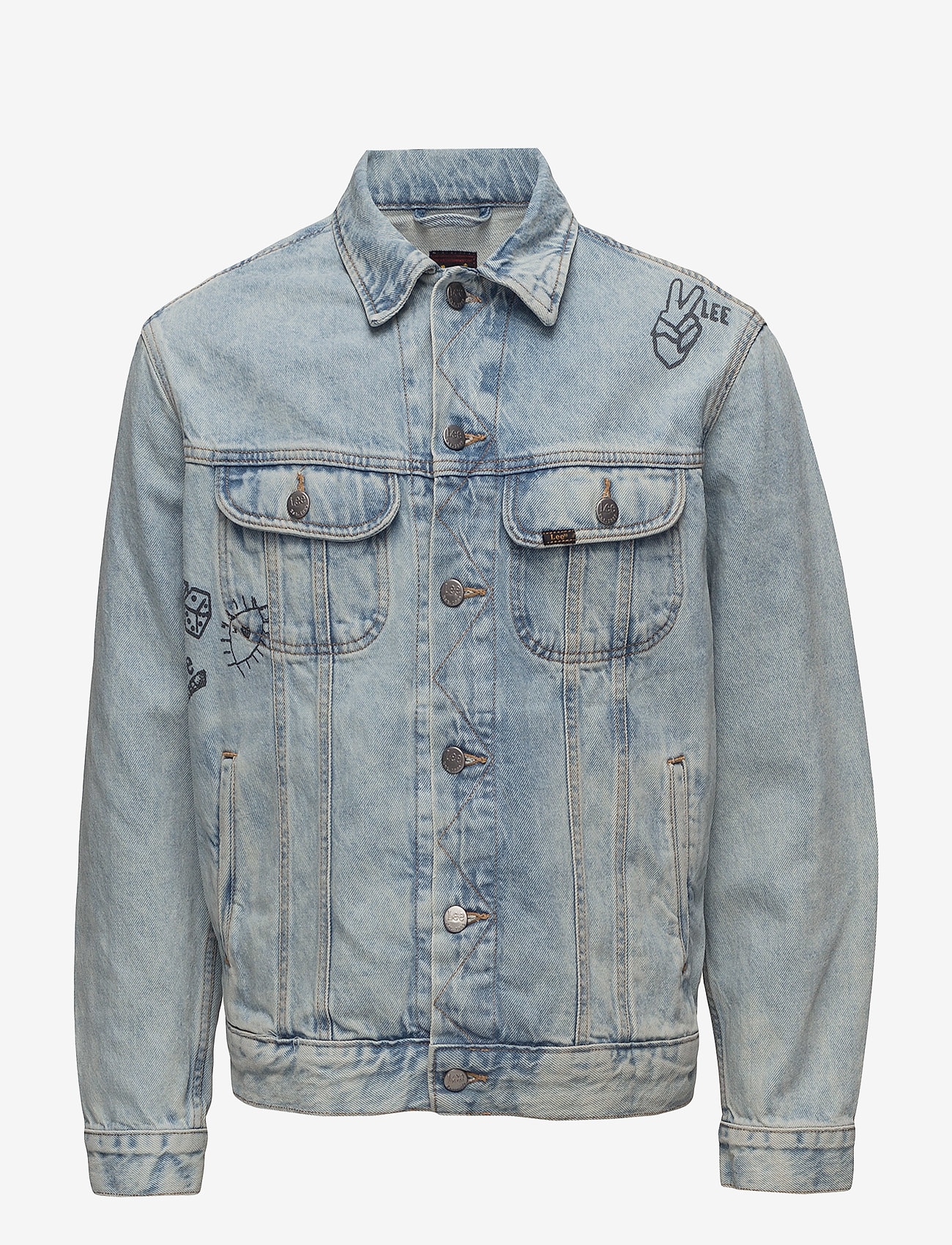 Lee Jeans - LEE RIDER JACKET - moonstone - 0