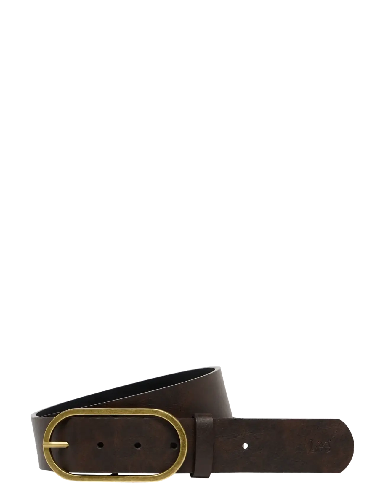 Lee Jeans LADY LEE BELT - Lee Jeans - DARK BROWN / brown