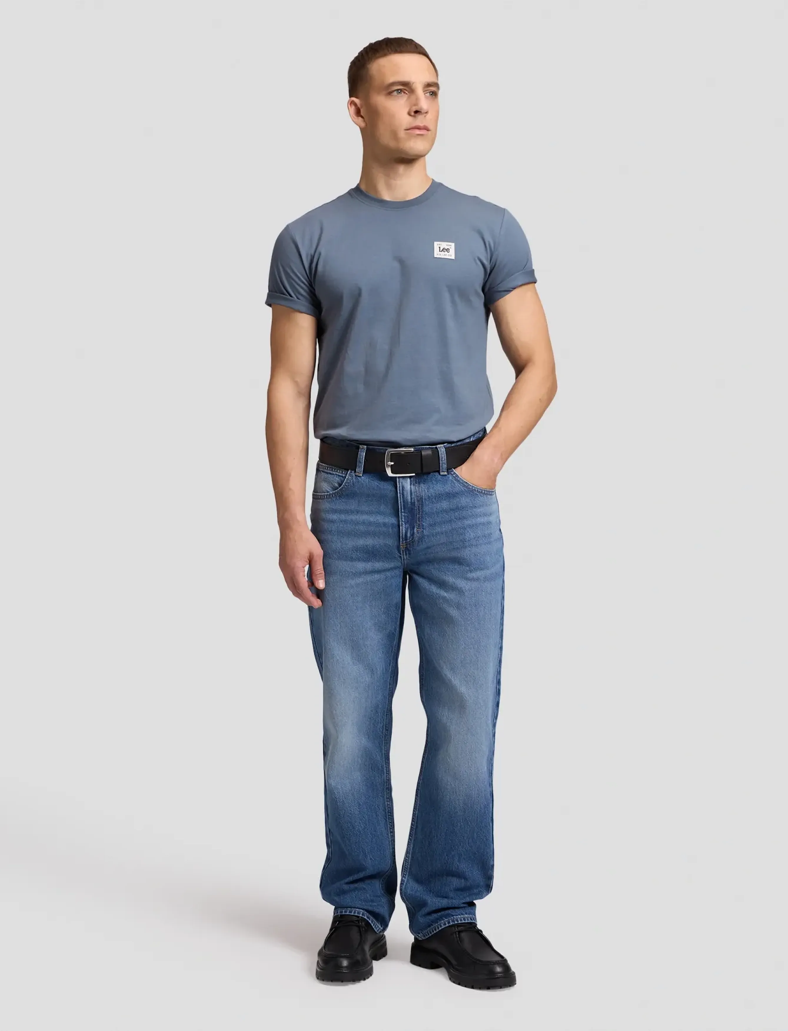 Lee Jeans - BELT - klassische gürtel - black - 3
