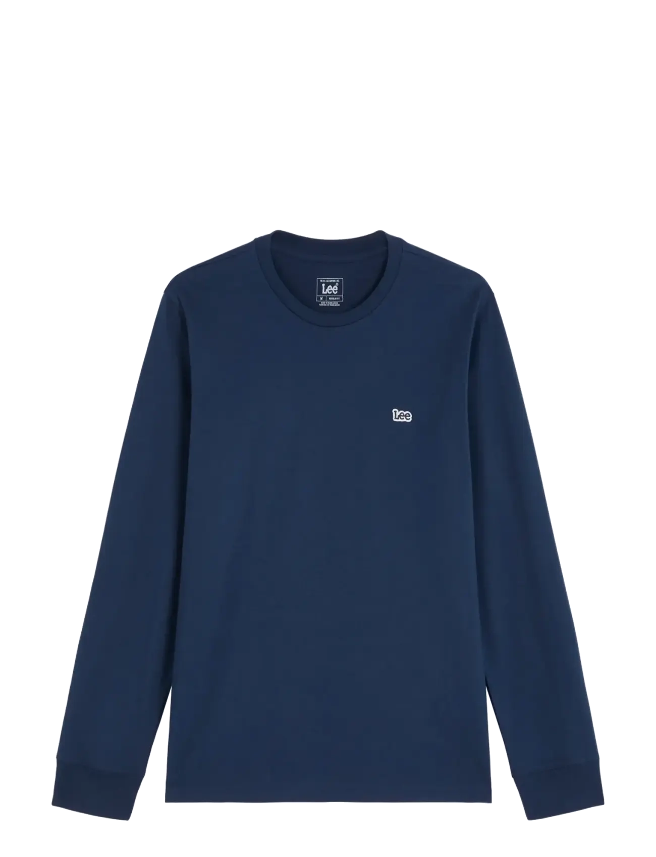 Lee Jeans - LS PATCH LOGO TEE - pikkade varrukatega t-särgid - dress blues - 1