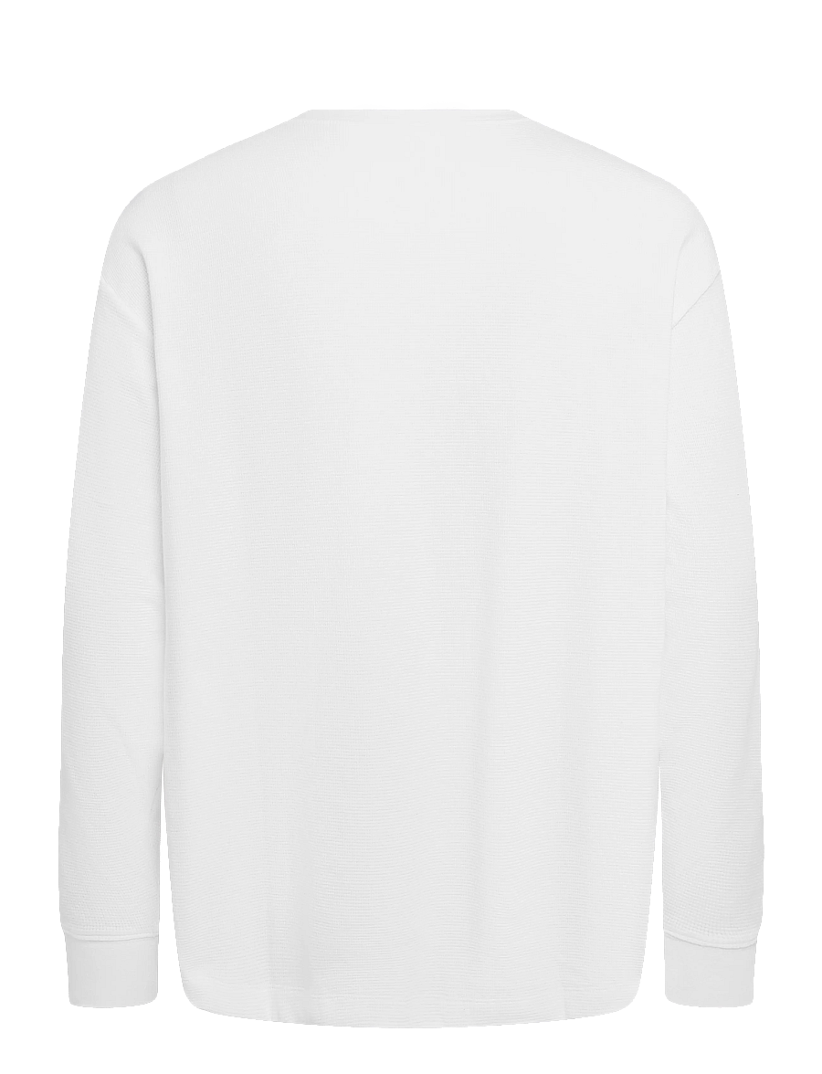 Lee Jeans - LS HENLEY - pikkade varrukatega t-särgid - ecru - 2