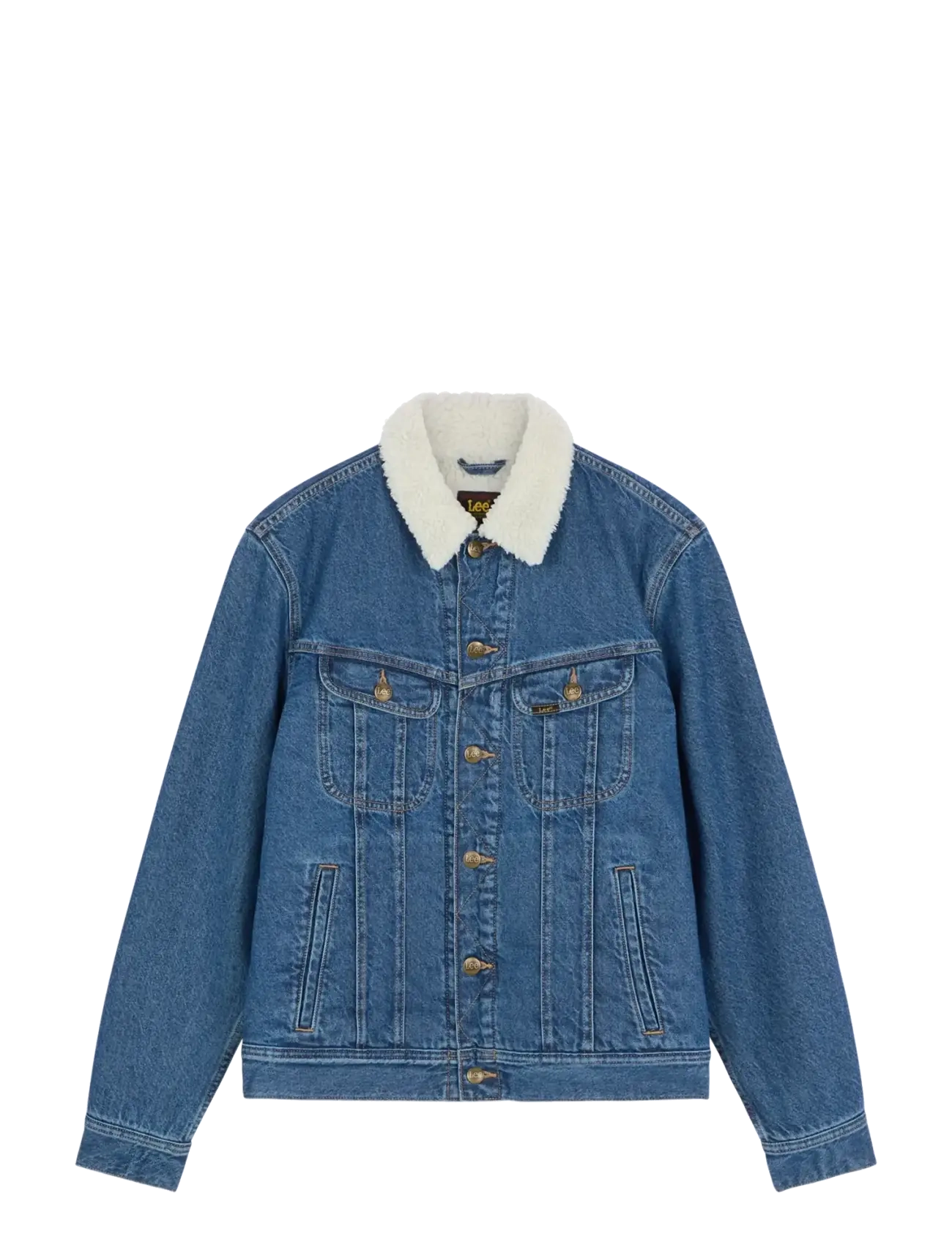 Lee Jeans SHERPA JACKET - Denim Jackets - NYAL / blue