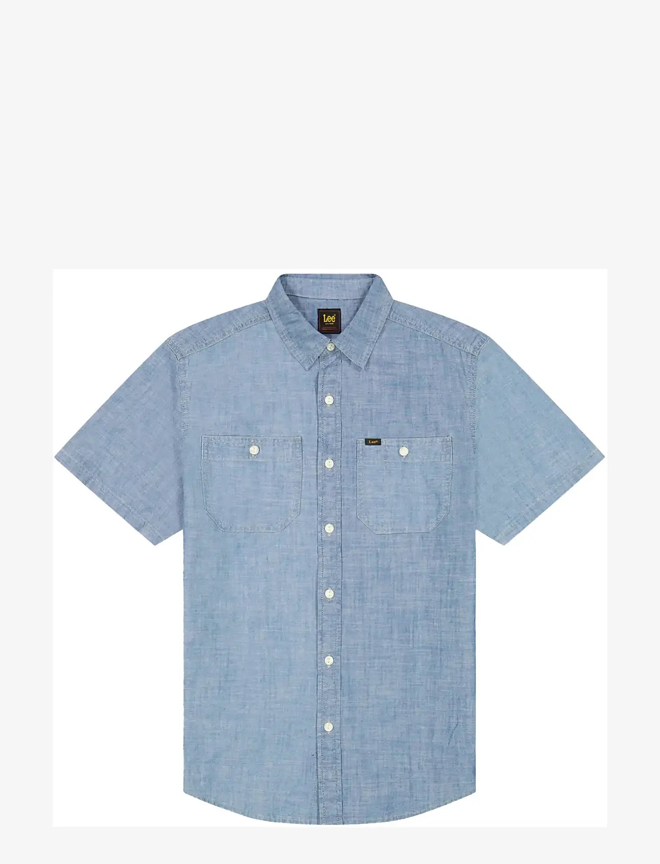 Lee Jeans - SS UTILITY WORKSHIRT - kortærmede skjorter - light chambray - 1