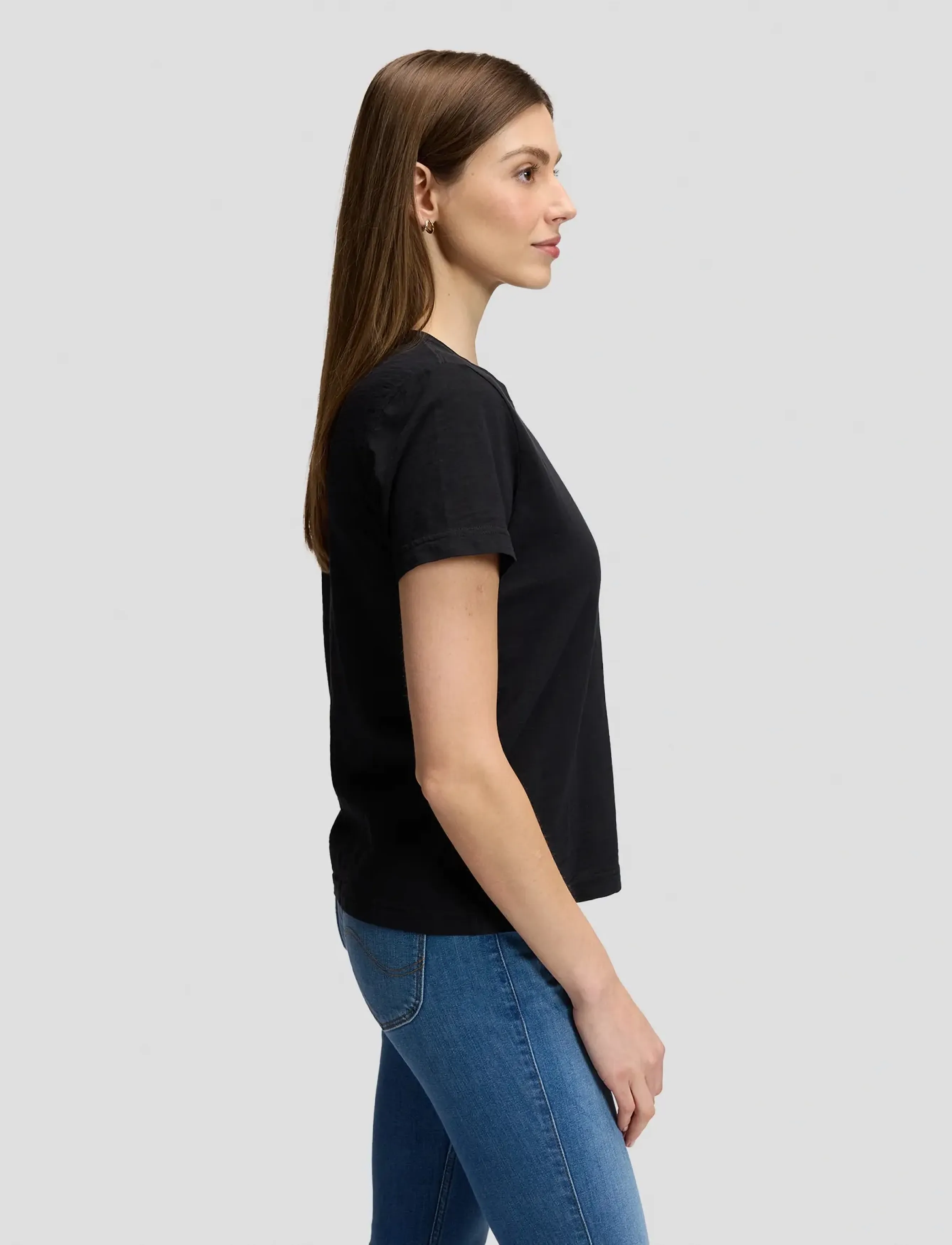 Lee Jeans - PERFECT TEE - t-shirts - black - 4