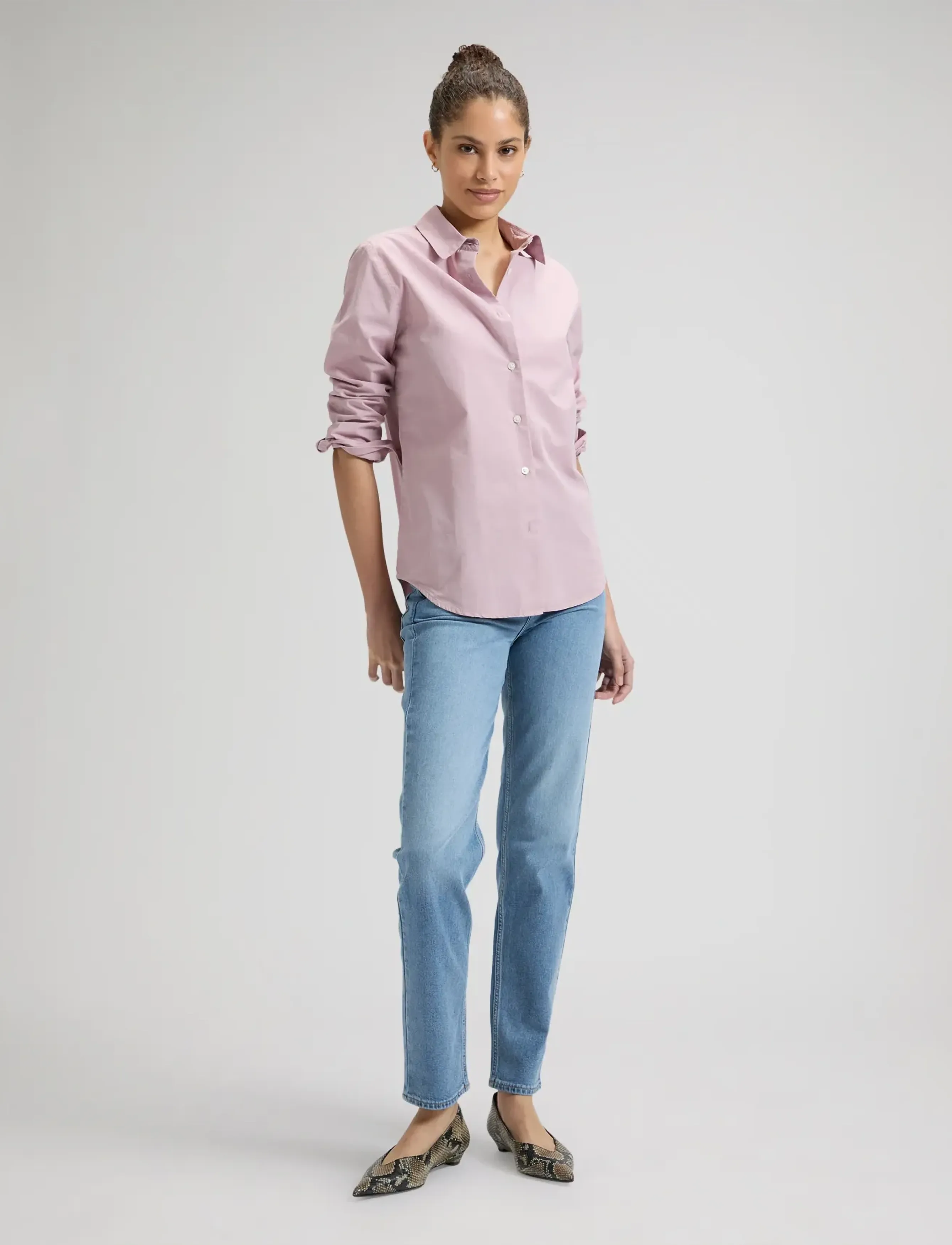 Lee Jeans - POCKETLESS SHIRT - langärmlige hemden - soft mauve - 3