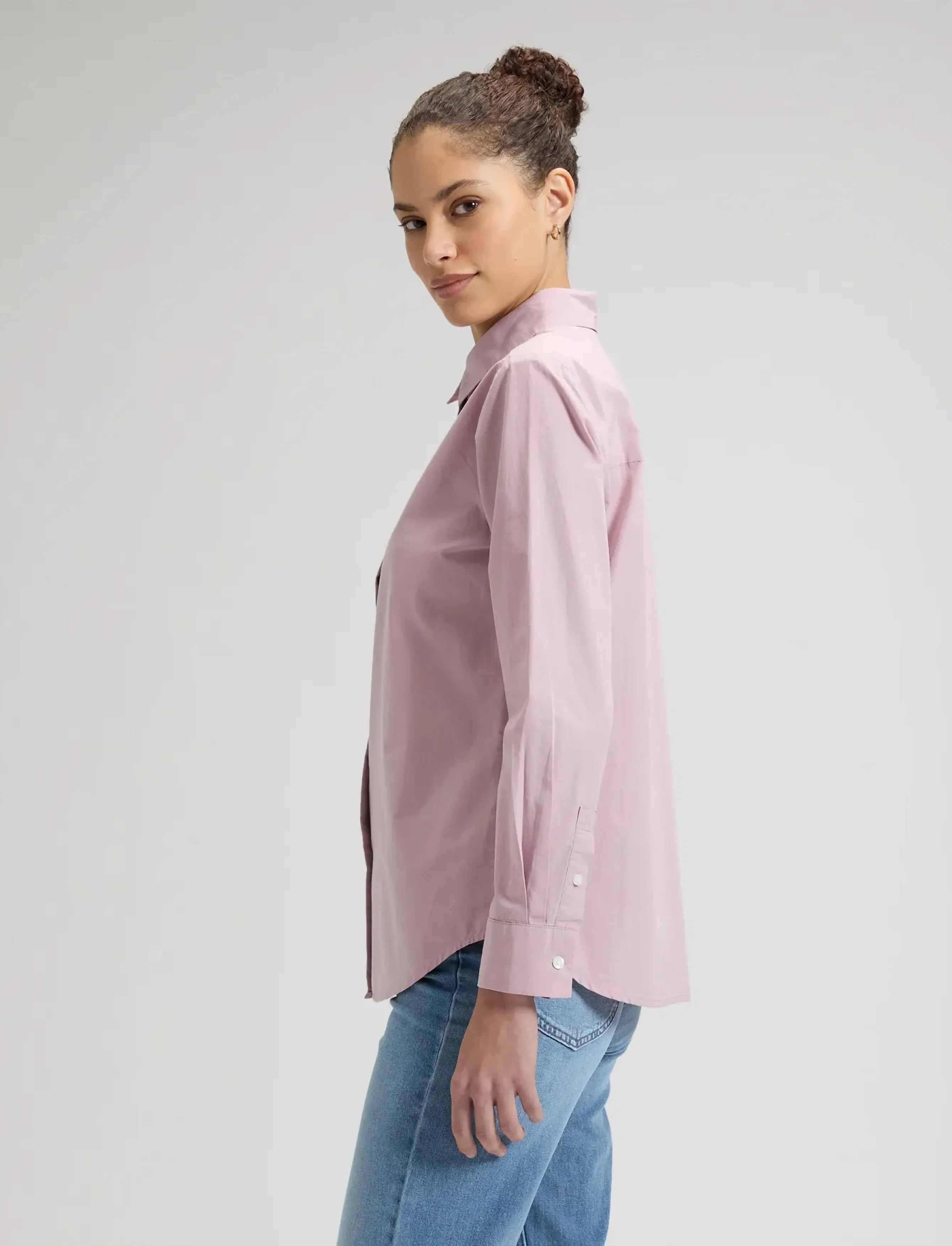 Lee Jeans - POCKETLESS SHIRT - langärmlige hemden - soft mauve - 4