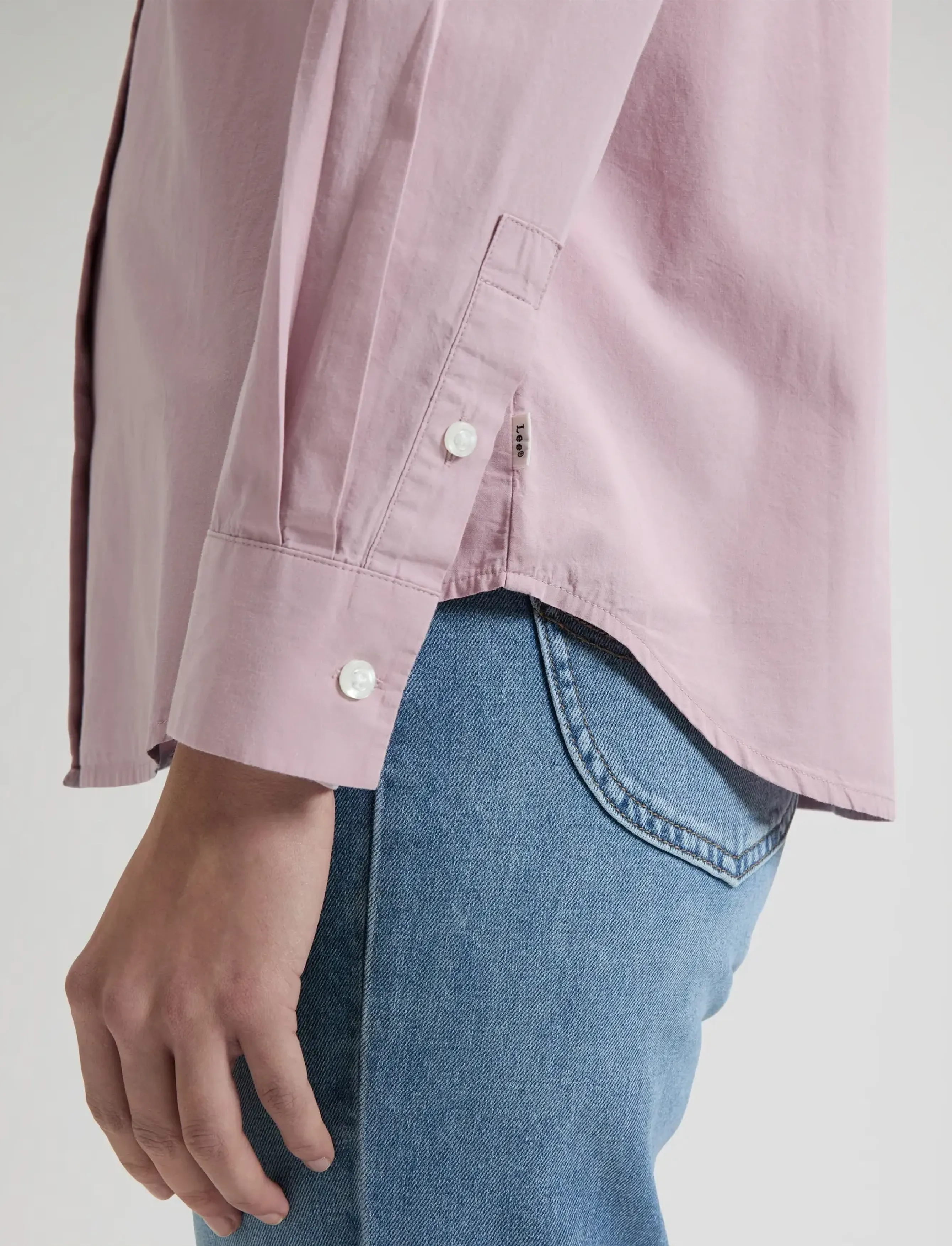 Lee Jeans - POCKETLESS SHIRT - langärmlige hemden - soft mauve - 5