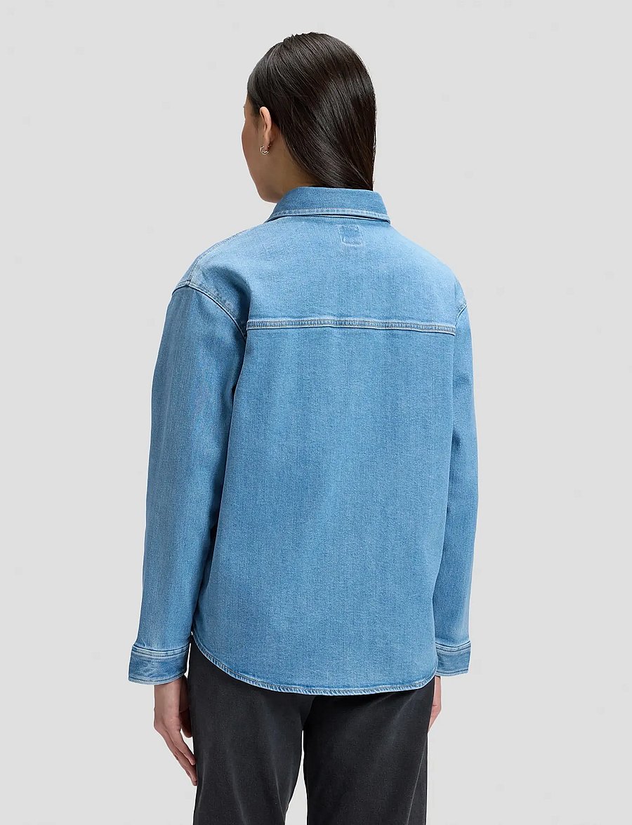 Lee Jeans - UTILITY OVERSHIRT - utilityjackor - blue over you - 2