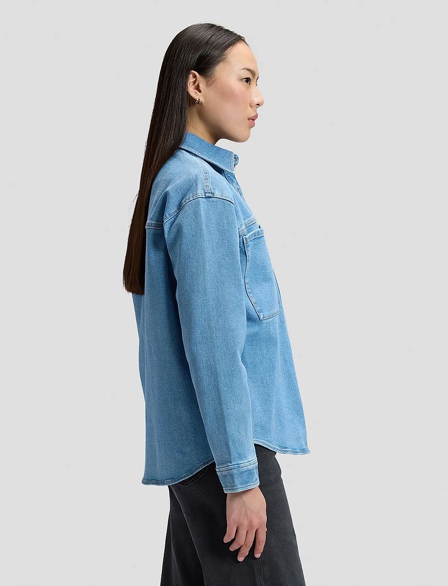 Lee Jeans - UTILITY OVERSHIRT - utilityjackor - blue over you - 4
