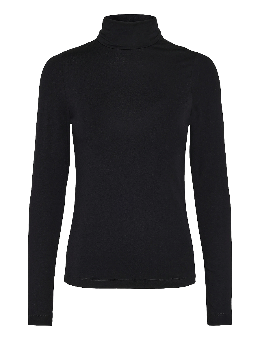 Lee Jeans - LS TURTLE NECK - rullekraver - black - 1