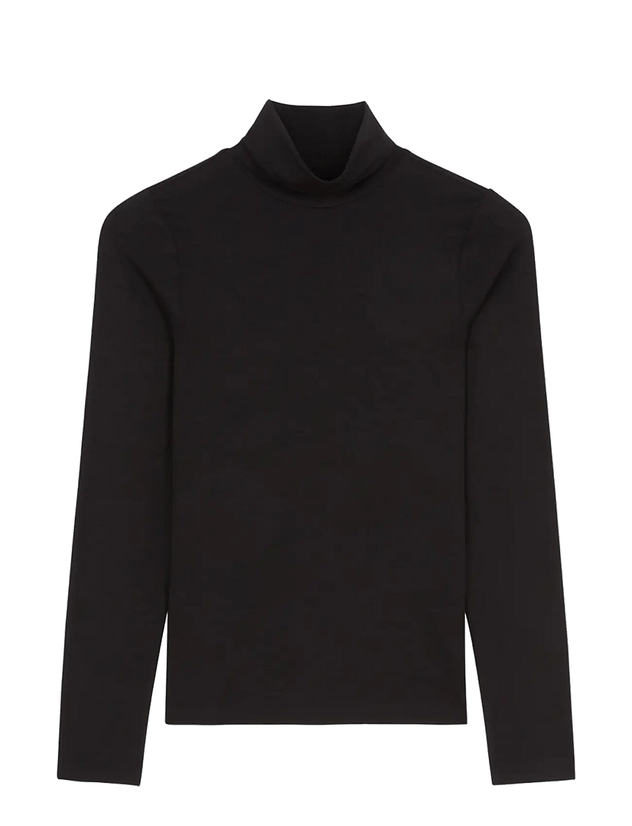 Lee Jeans - LS TURTLE NECK - rollkragenpullover - black - 1