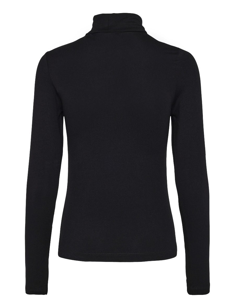 Lee Jeans - LS TURTLE NECK - rullekraver - black - 2