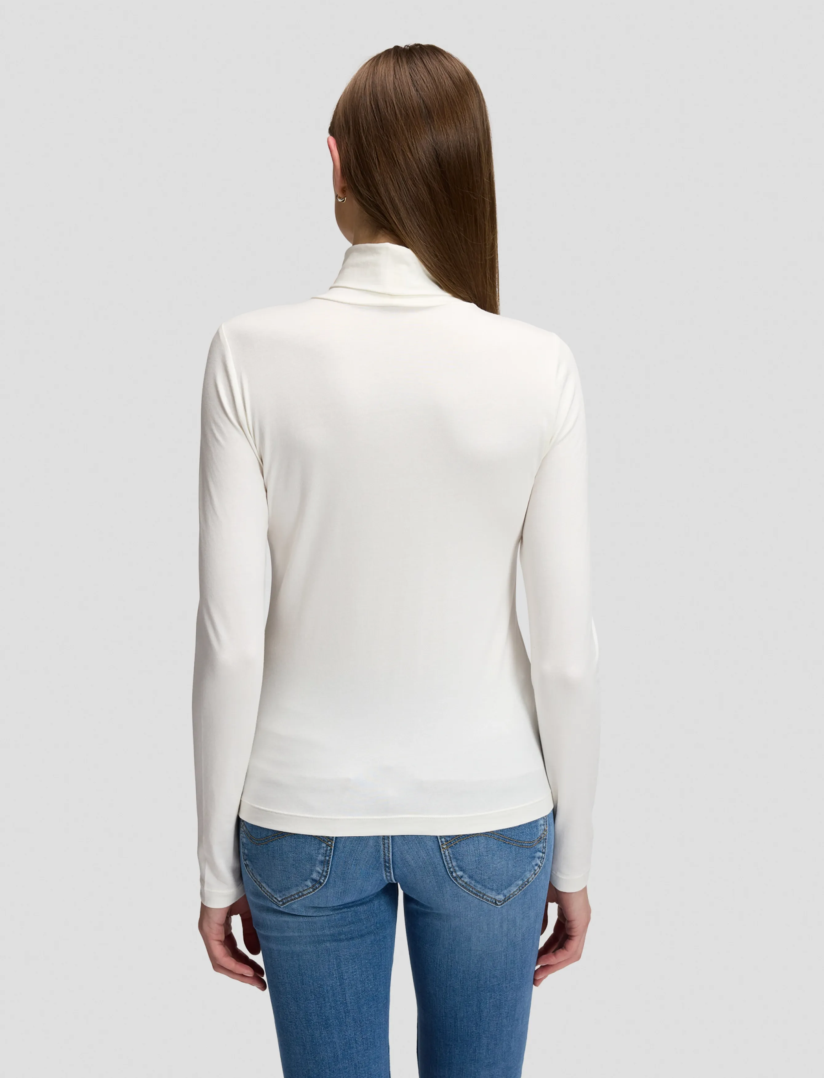 Lee Jeans - LS TURTLE NECK - rollkragenpullover - ecru - 2