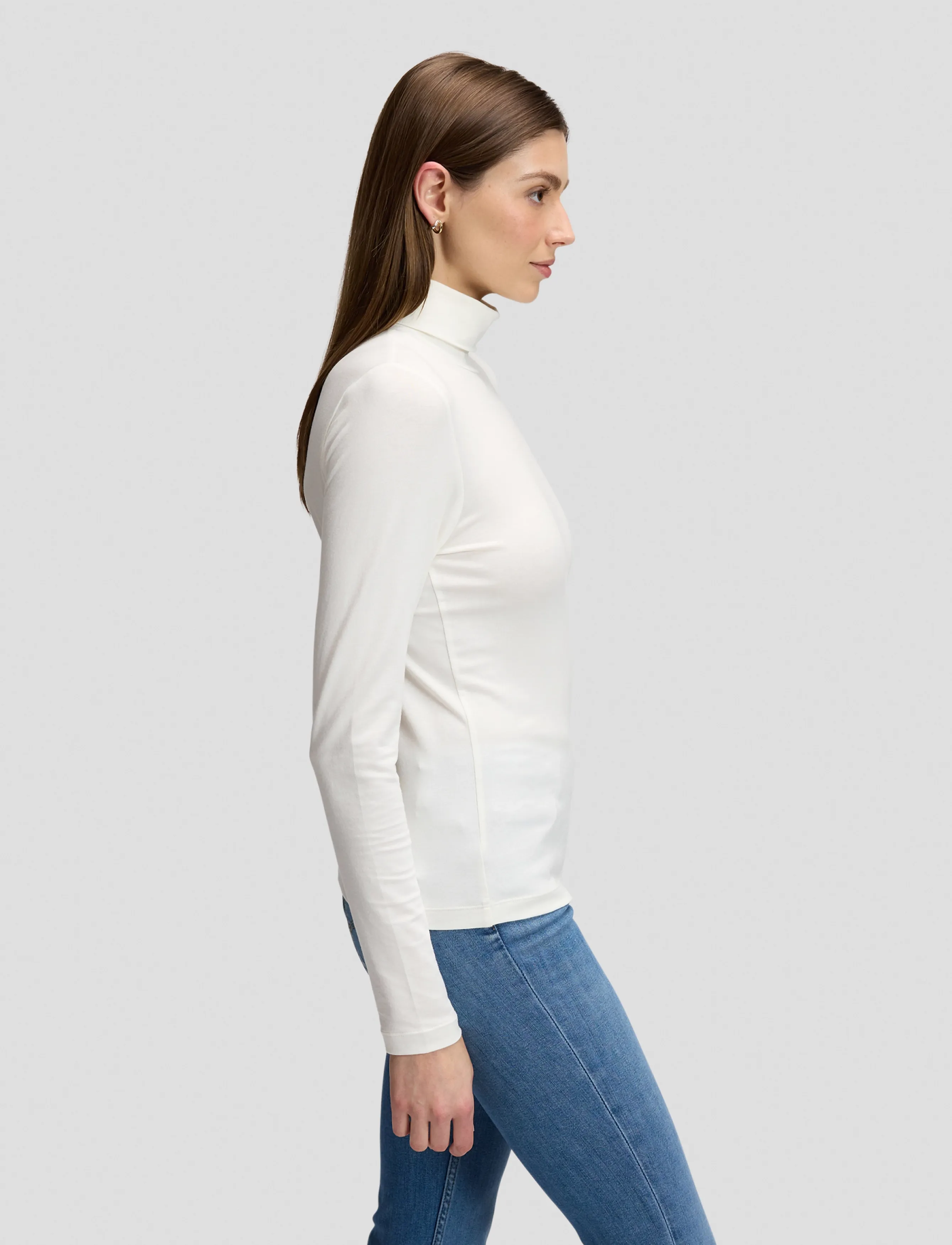Lee Jeans - LS TURTLE NECK - rollkragenpullover - ecru - 4