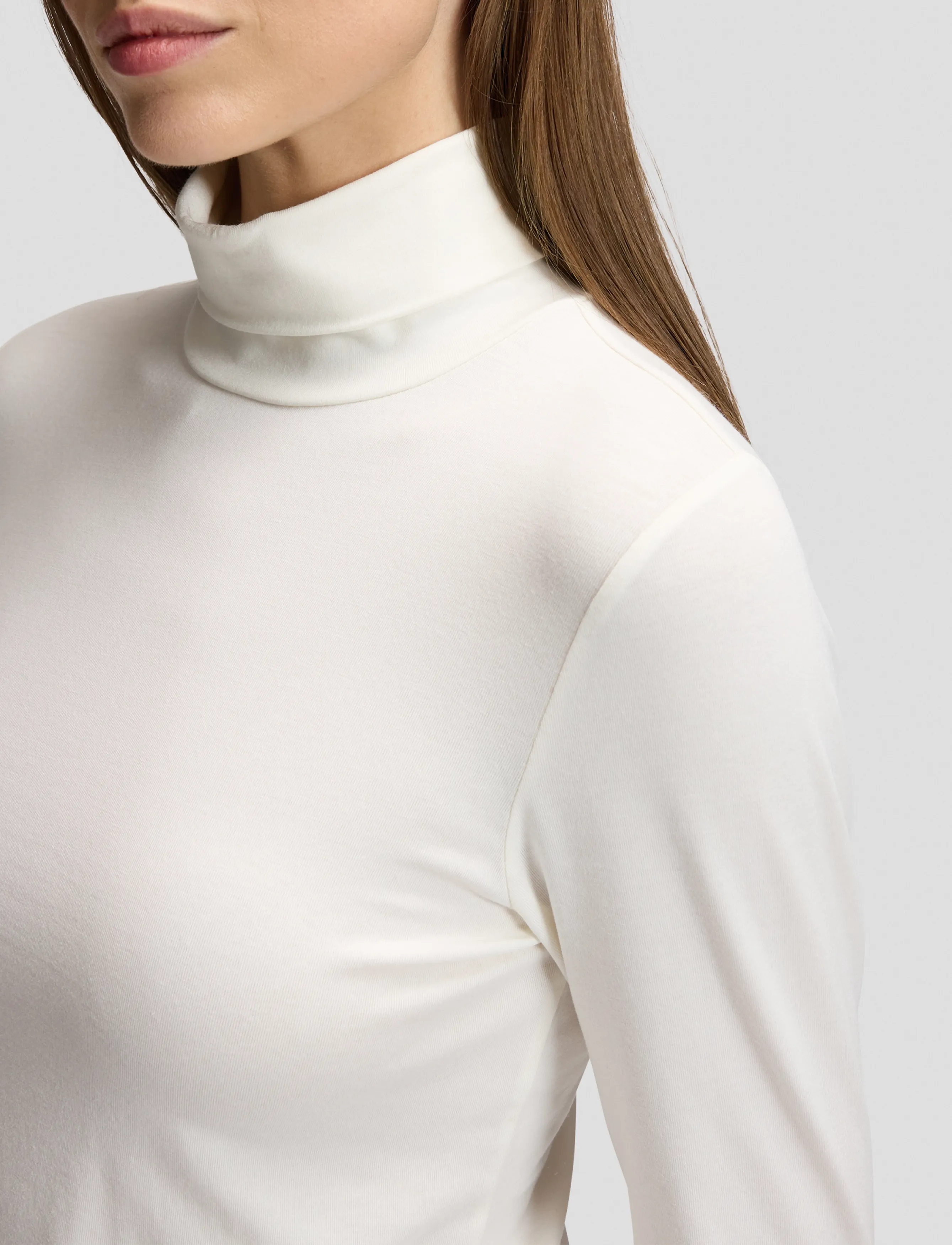 Lee Jeans - LS TURTLE NECK - rollkragenpullover - ecru - 5