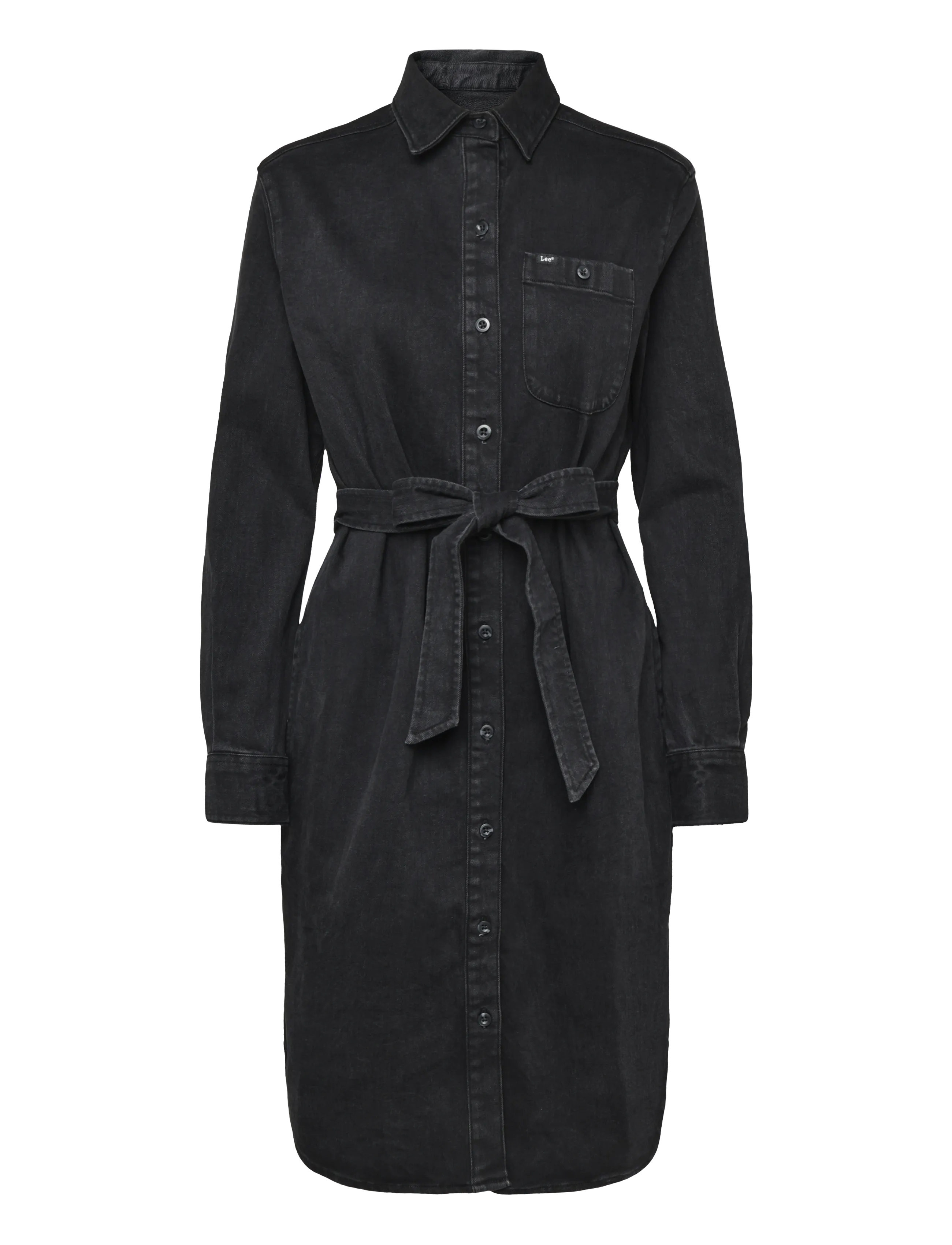 Lee Jeans ALL PURPOSE SHIRT DRESS - Denim clothing - DARK END / black
