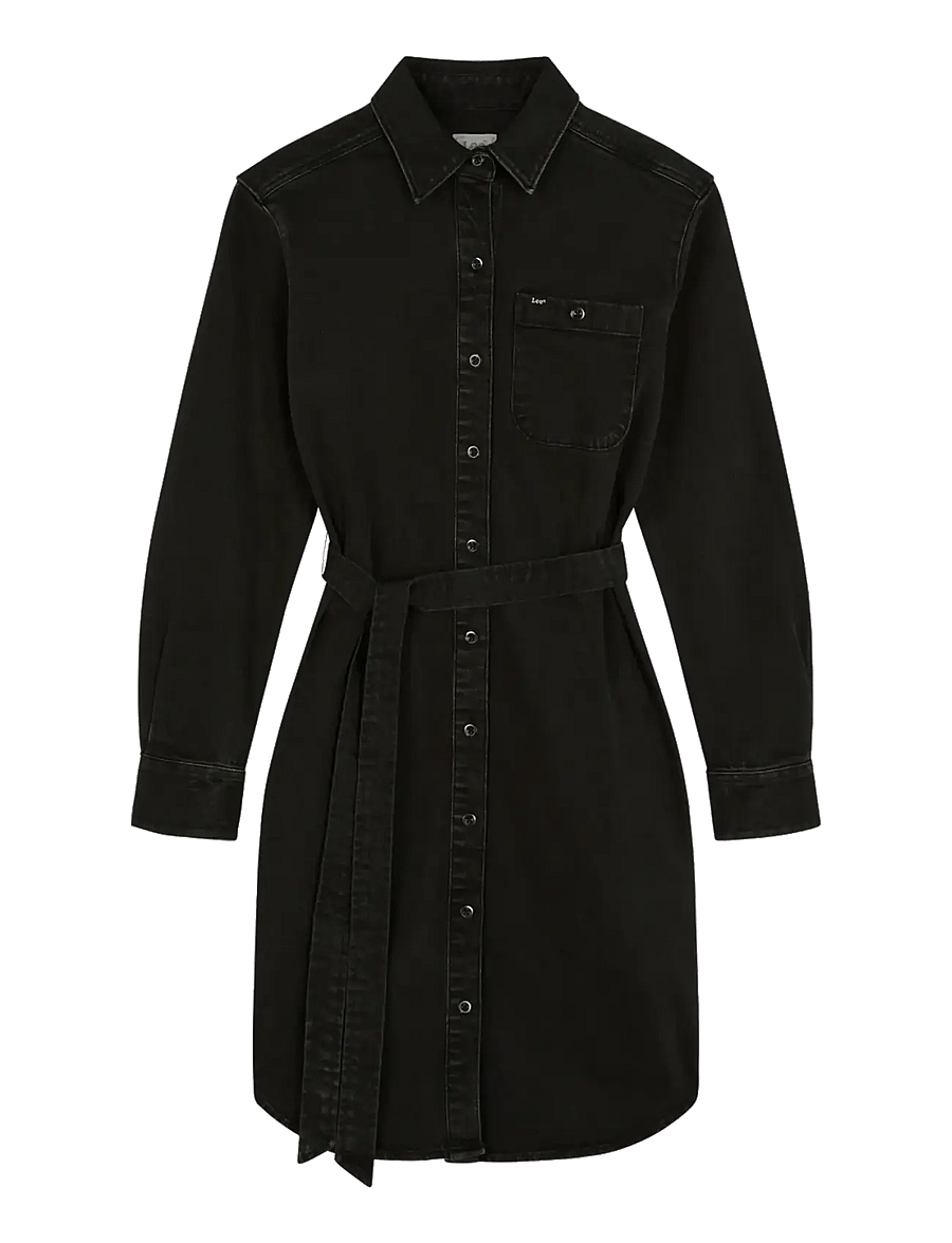 Lee Jeans - ALL PURPOSE SHIRT DRESS - hemdkleider - dark end - 1