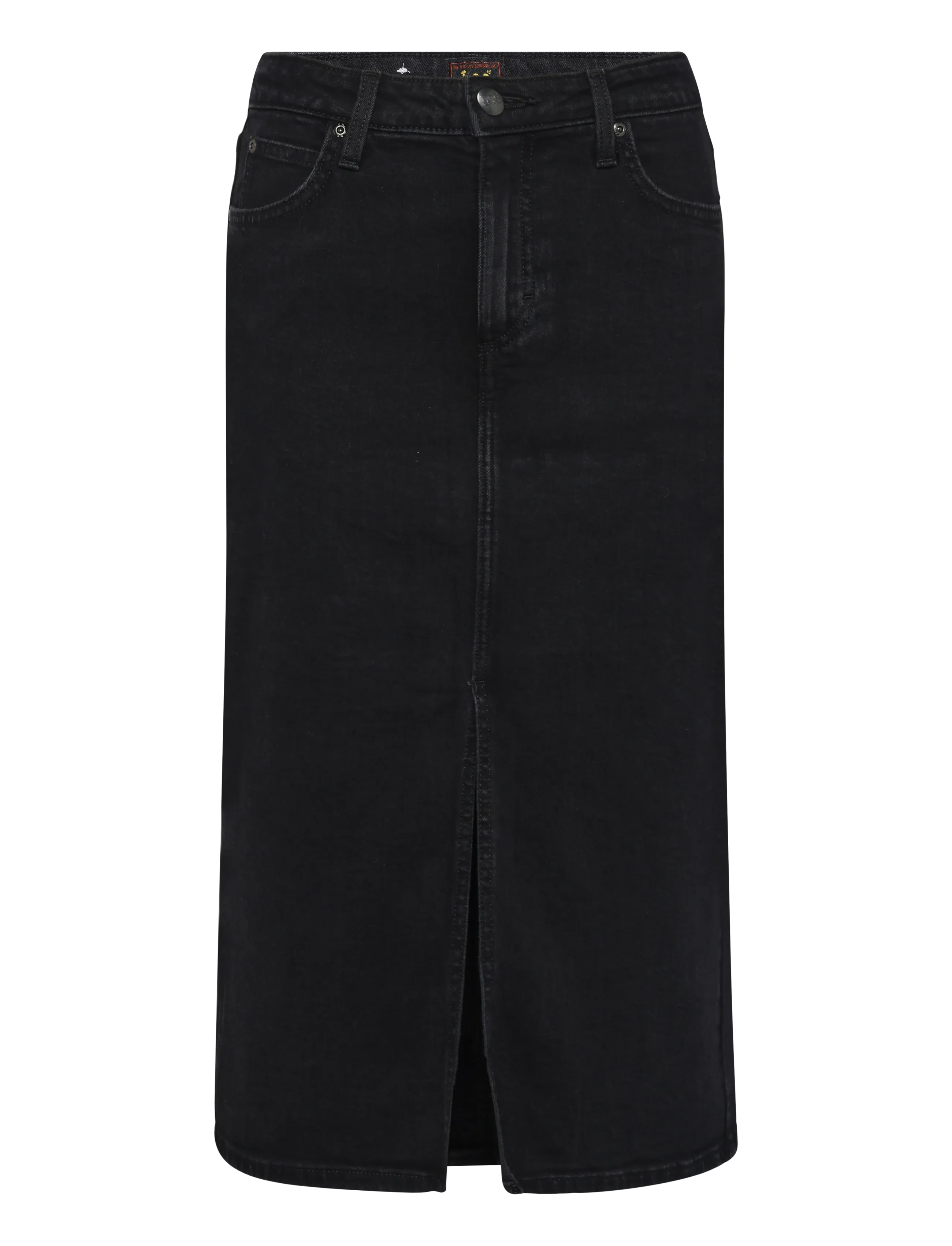 Lee Jeans LONG SKIRT - Kleidung - LIFE FORCE / black