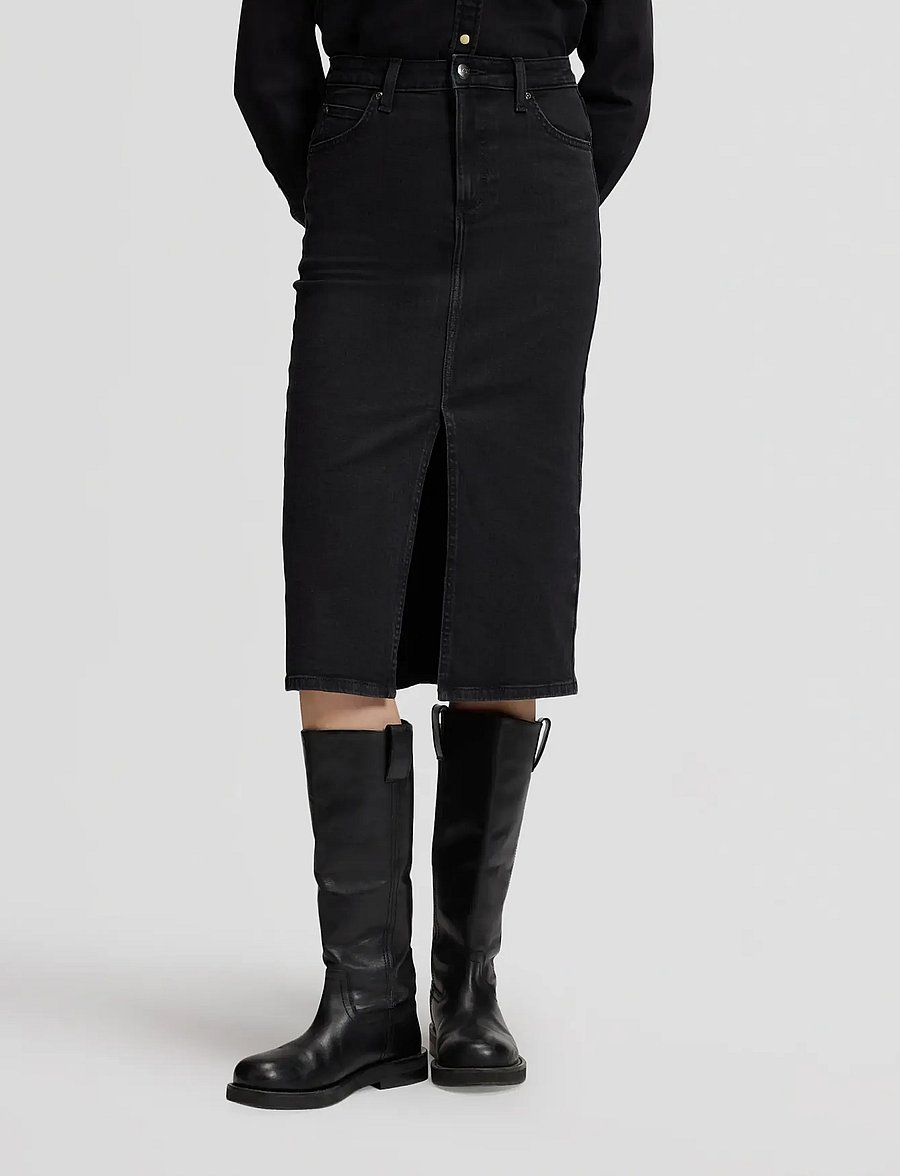 Lee Jeans - LONG SKIRT - jeanskjolar - life force - 0
