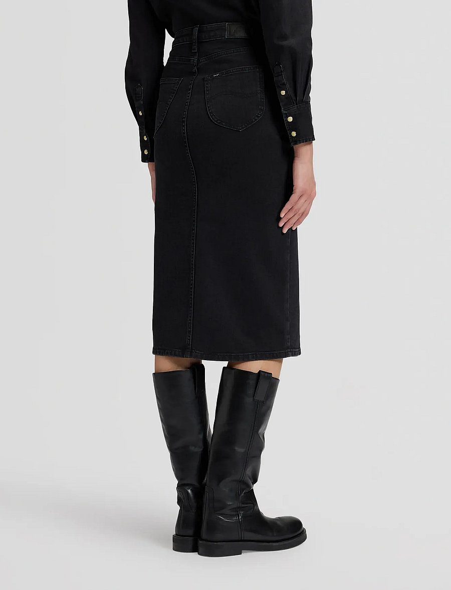 Lee Jeans - LONG SKIRT - jeanskjolar - life force - 3