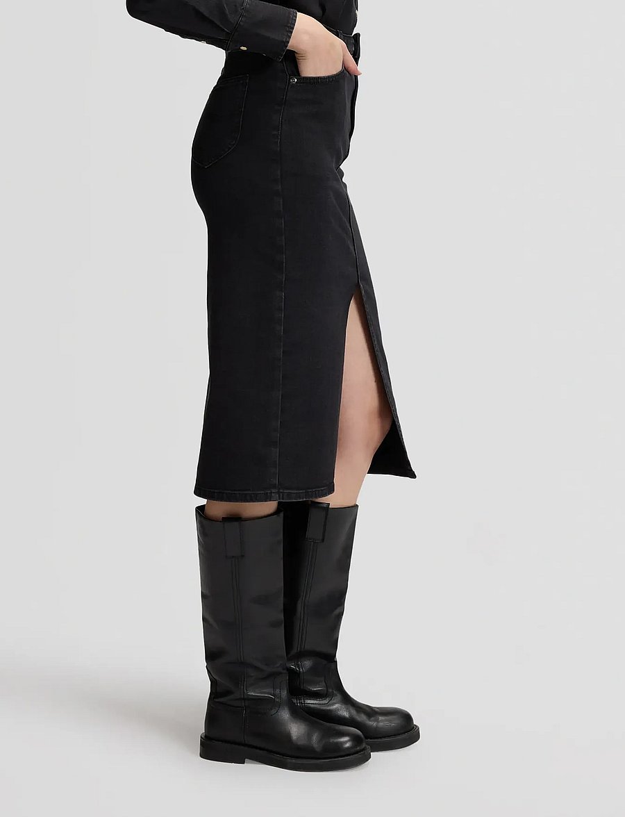 Lee Jeans - LONG SKIRT - jeanskjolar - life force - 4