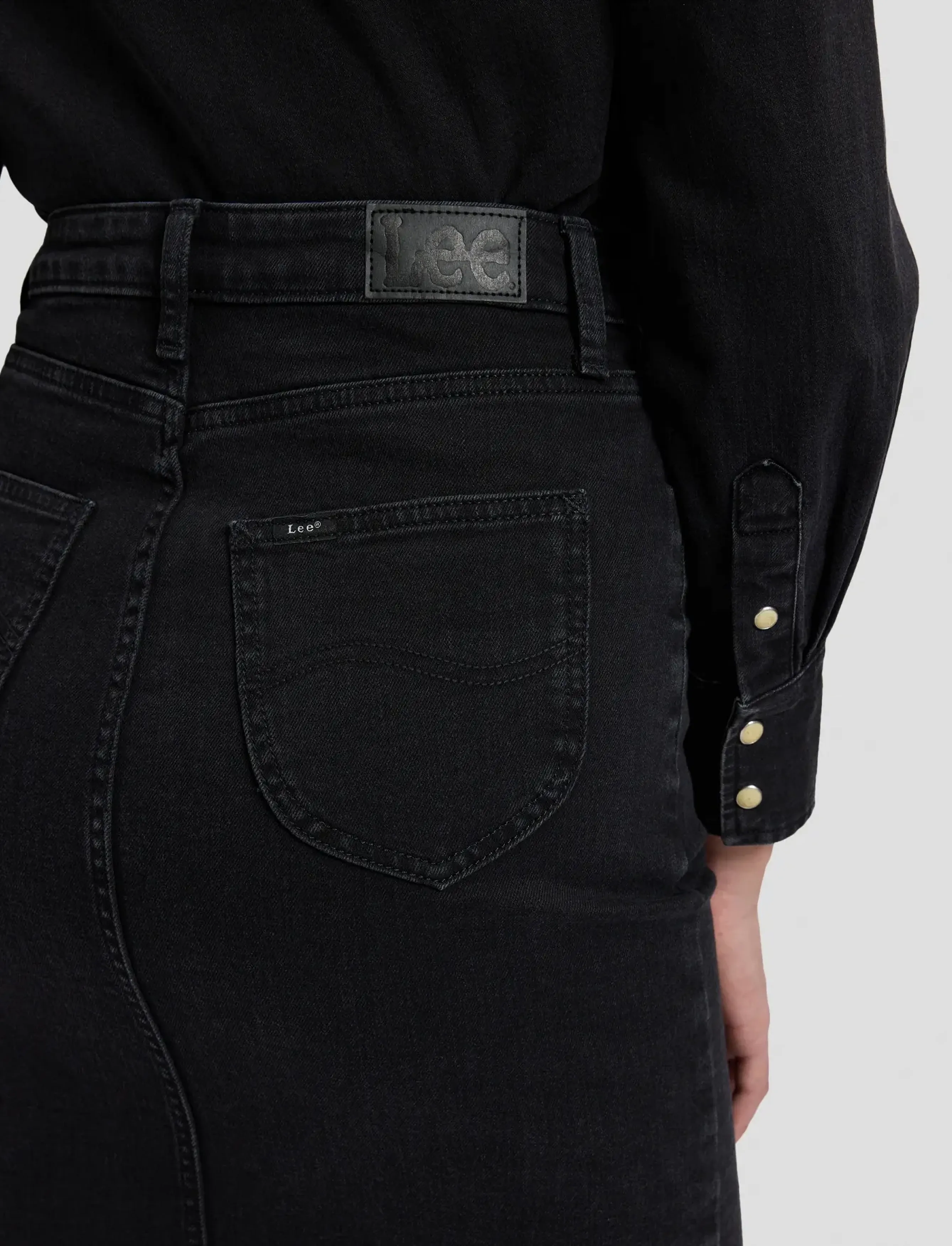 Lee Jeans - LONG SKIRT - jeanskjolar - life force - 5