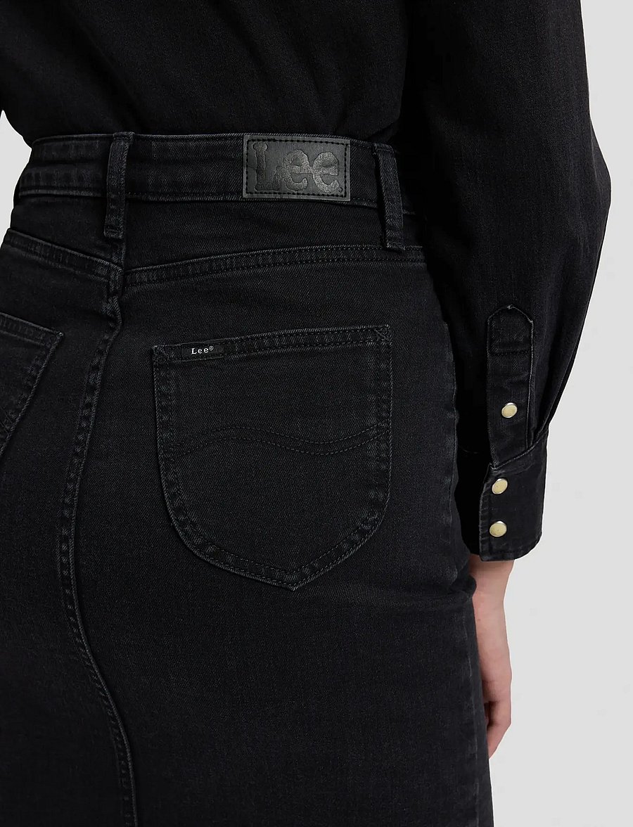 Lee Jeans - LONG SKIRT - jeanskjolar - life force - 5