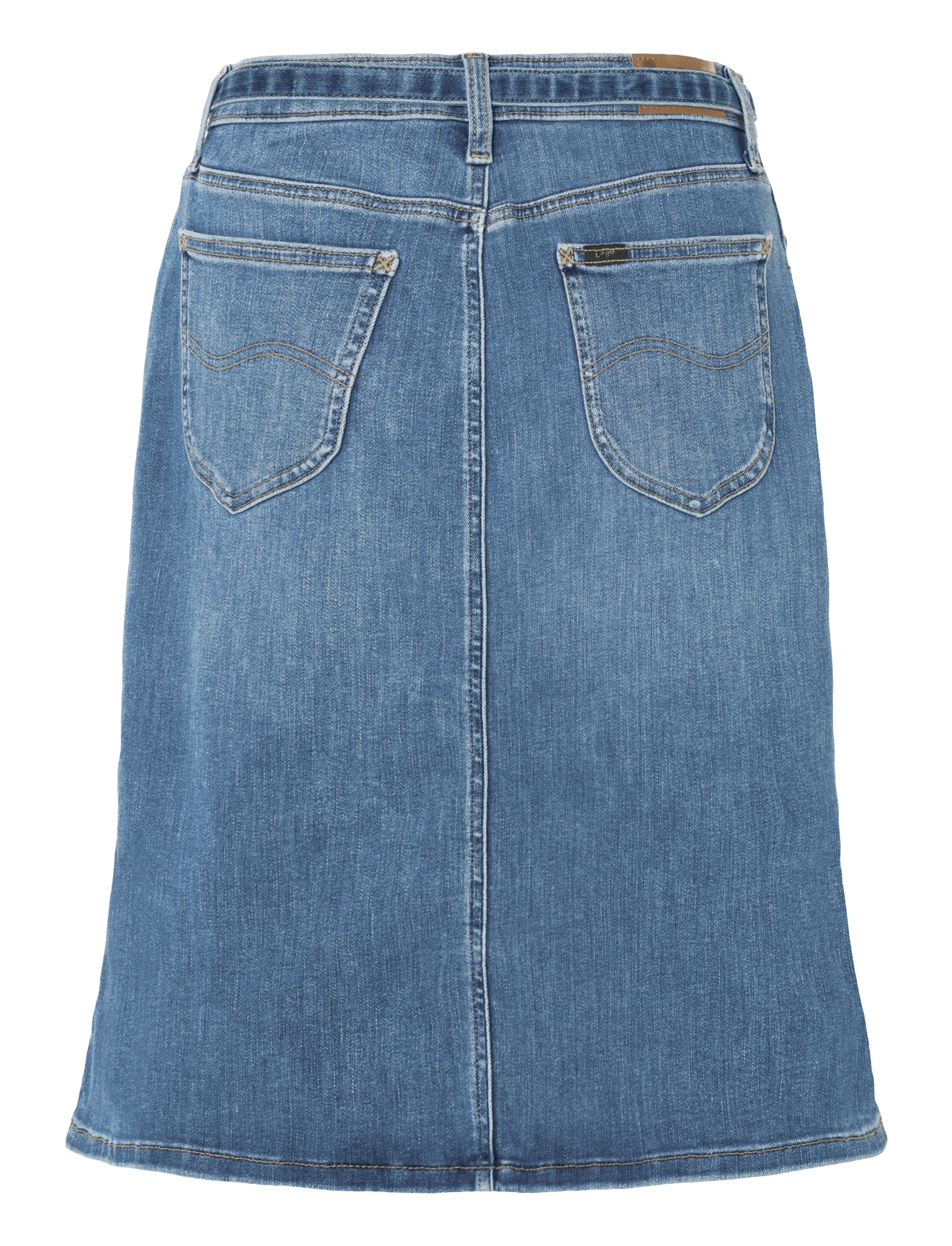 Lee Jeans - MIDI SKIRT WITH A BOW - denim skirts - mid twist - 2